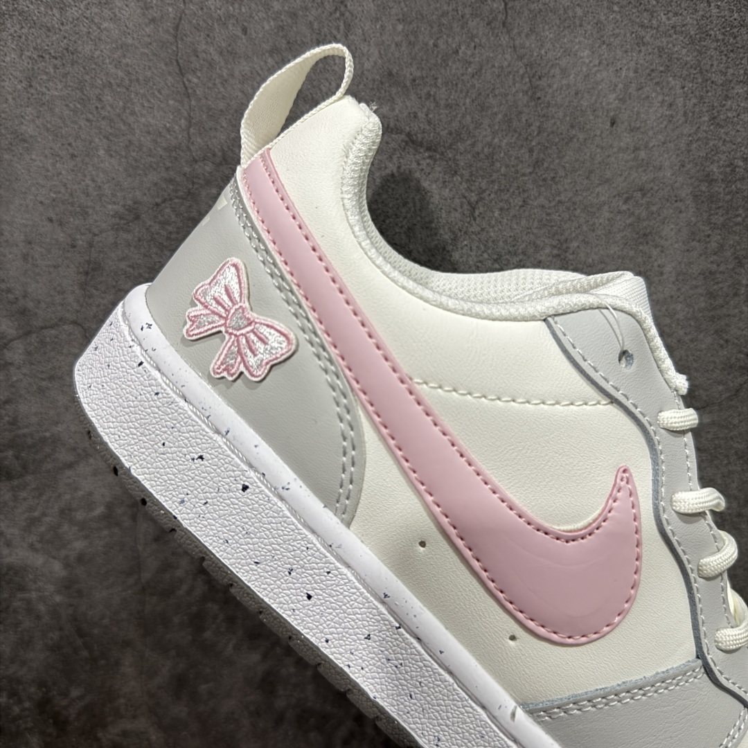 图片[7]-【公司级】Nike Court Borough Low 低帮百搭透气休闲运动板鞋男女鞋 小空军 经典耐用的设计，兼顾舒适脚感和出众风范，演绎匠心之作。结构性的支撑贴合感结合复古篮球设计，塑就场外全明星风范。 货号：DV5456-127 尺码：35.5 36 36.5 37.5 38 38.5 39 40 编码：AYB180190-选品中心