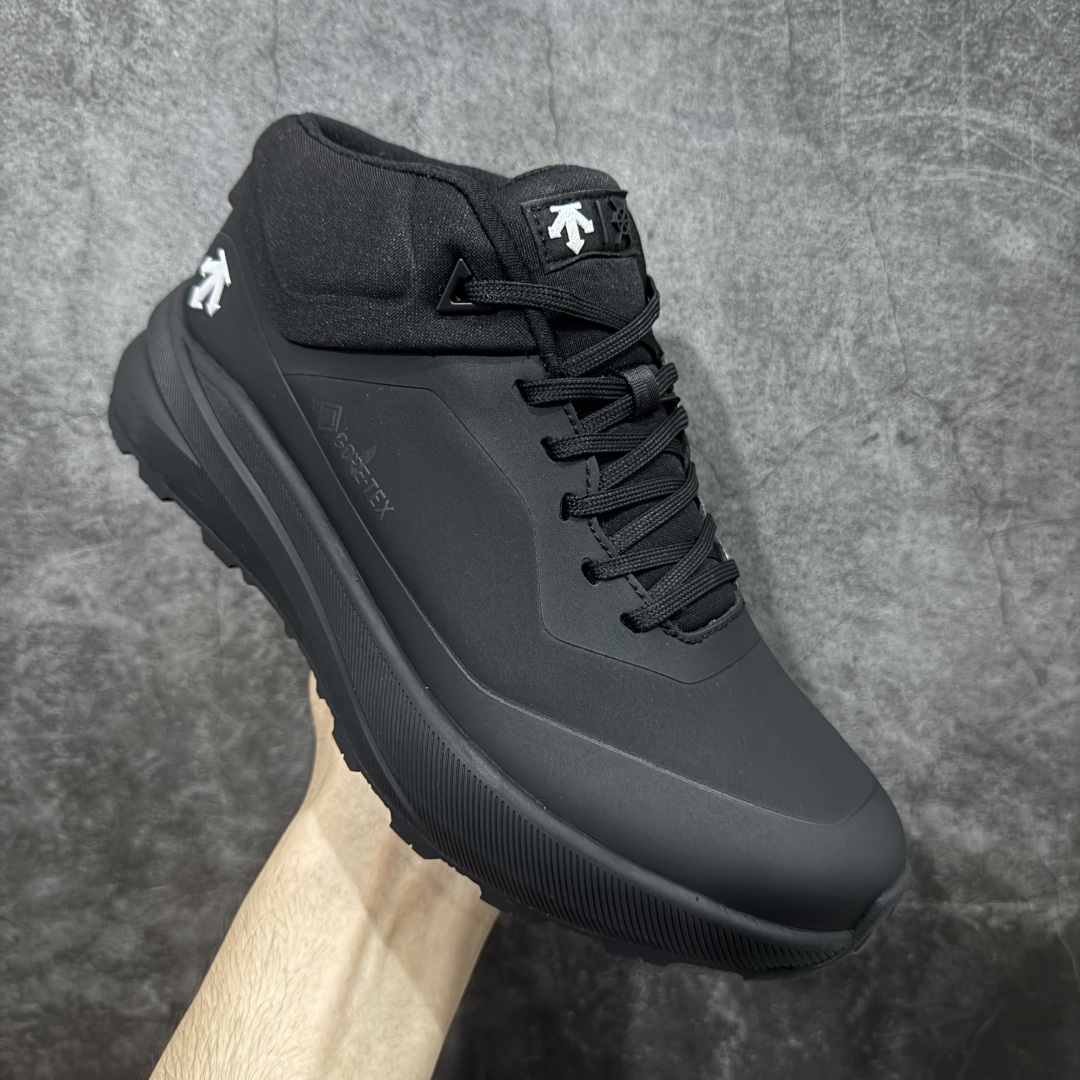 图片[3]-【正确版】DESCENTE迪桑特轻盈缓震皮鞋面时尚休闲运动覆盖防水男子越野跑鞋 中帮 官方同步 正确细节 正确字体 正确米其林大底 区别市场错版 尺码： 39-45-选品中心