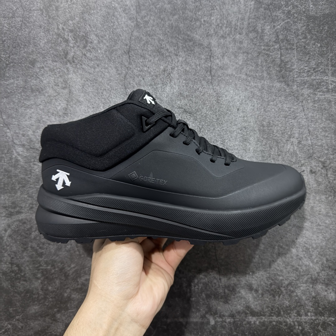 【正确版】DESCENTE迪桑特轻盈缓震皮鞋面时尚休闲运动覆盖防水男子越野跑鞋 中帮 官方同步 正确细节 正确字体 正确米其林大底 区别市场错版 尺码: 39-45-选品中心