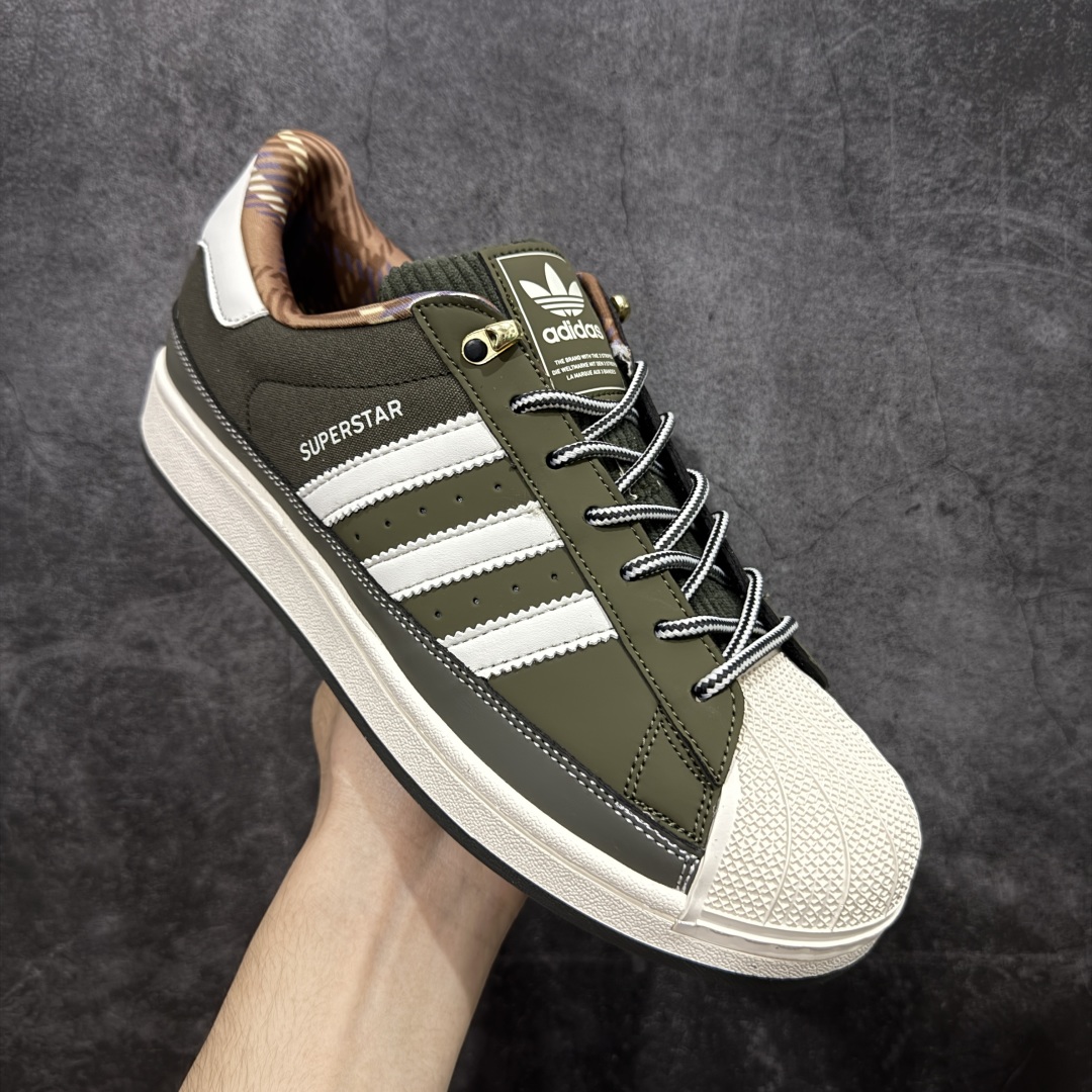 图片[3]-【正确版】Adidas Originals Superstar II全新配色 贝壳头休闲板鞋 独家控货 平台正单 全鞋百分百原材料 全鞋电脑针车 Logo针车间距针数原版一致 皮料切割冲裁零瑕疵 原鞋一致含胶量大底 原盒中文内外标 大几率过验 不对比市面只对比原鞋 只服务最高端市场 货号：JR6991 尺码：35 36 36.5 37 38 38.5 39 40 40.5 41 42 42.5 43 44 45-选品中心