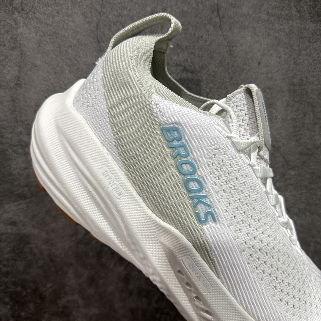 图片[7]-【定制版】布鲁克斯新款 22代甘油 BROOKS 布鲁克斯系列 G HOST 超临界 系列 减震跑步鞋 专业定制的跑鞋产品 超级甘油中底缓震 鞋底跑棉 采用全新注氮DNA 双密度的中底调校 同时整个中足部分也是非常的舒适。鞋面采用透气网纱面料 尺码：36 36.5 37 .5 38 38.5 39 40 40.5 41 42 42.5 43 44 44.5 45 46-选品中心