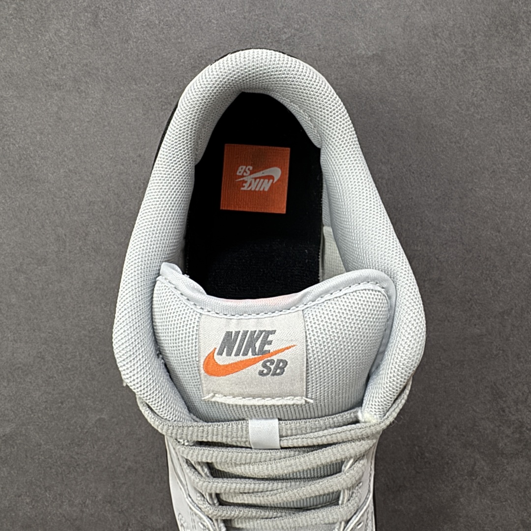 图片[7]-【公司级】NIKE SB Dunk Low Pro 灰黑 公司级出品 极力推荐 原装头层材料 独家版型蒸餾加工 帶來的是更好的视觉和脚感体验 大厂纯原品质出货 清洁度 电绣工艺 皮料切割干净无任何毛边 细节完美 货号：FJ1674-002 尺码：36 36.5 37.5 38 38.5 39 40 40.5 41 42 42.5 43 44 44.5 45-选品中心