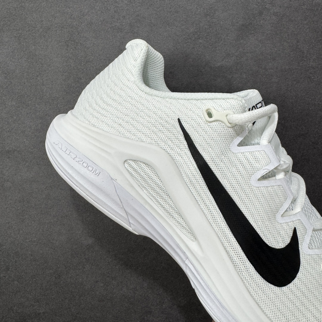 图片[6]-【外贸版】Nike Zoom Vapor 12 HC 舒适 低帮 网球鞋 FV5554-100 郑钦文同款上脚 网球实战必穿款 颜值与实用性兼具 轻质网眼鞋面，透气又轻盈 Air Zoom 缓震配置超给力，击球冲击能有效吸收，缓震回弹超舒适，启动反馈也很赞。 鞋身流线型设计，减少空气阻力，灵活性拉满 鞋底橡胶耐磨，硬地抓地力强，多方向人字纹，急停、变向都稳 中足锁定稳，侧向支撑靠谱，鞋楦贴合度适中，打球时脚在鞋里不乱晃，能专注赢球 简约设计适配多种风格，运动与日常场景无缝切换 轻量化与透气性 网面材质减轻重量，长时间穿着舒适 尺码：36-47-选品中心