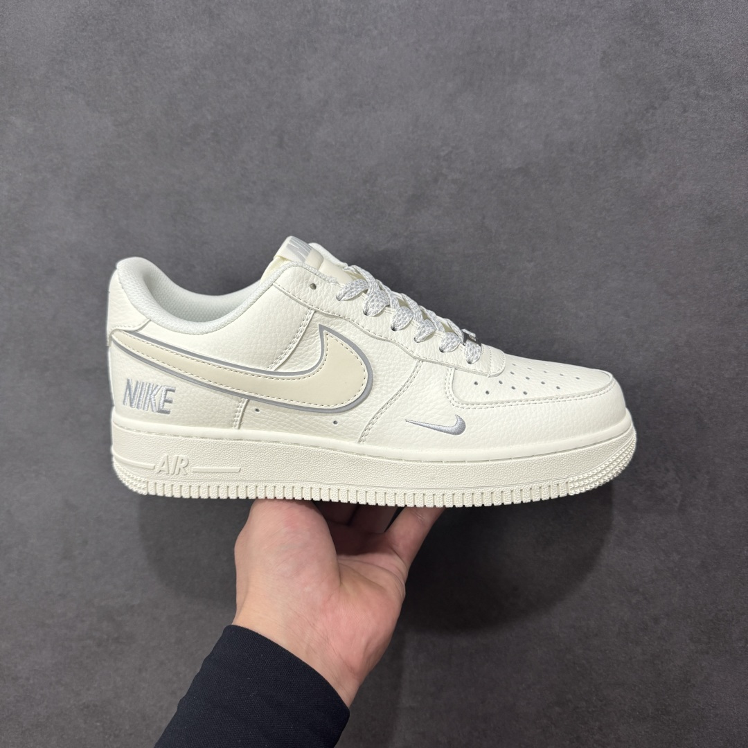 【定制版】NIke Air Force 1 \'07 Low “NIKE刺绣”空军一号 低帮 运动休闲鞋 折边针车 工艺难度大 原楦头原纸板 原装鞋盒 定制五金配件 内置全掌气垫 原厂鞋底 货号：CS5288-045 尺码：36 36.5 37.5 38 38.5 39 40 40.5 41 42 42.5 43 44 44.5 45 编码：HXSA310320-选品中心