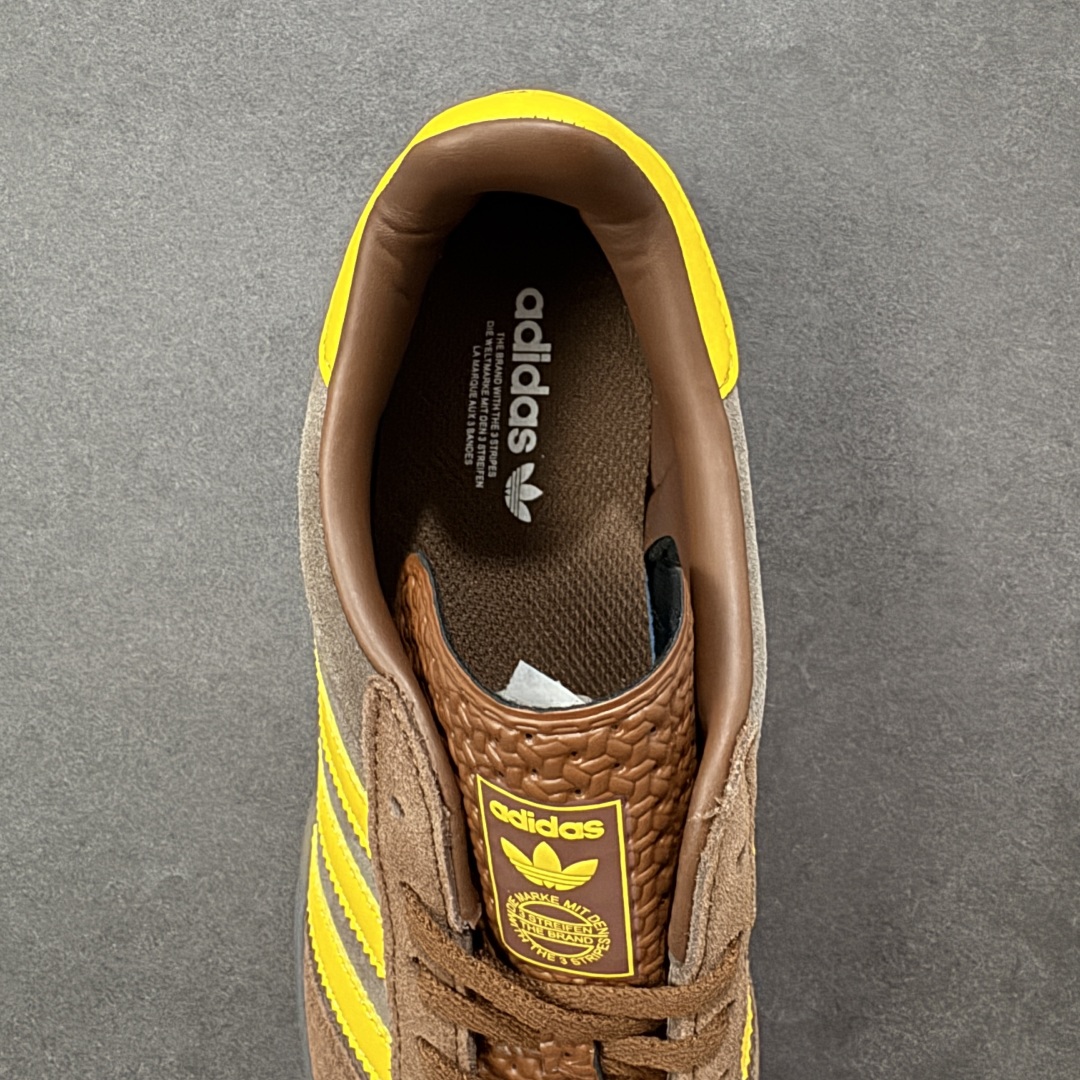 图片[7]-【公司级D版】AD Gazelle Indoor Trainers 羚羊内训系列低帮复古百搭休闲运动德训风板鞋 JI2588 90年代经典的复刻版！自60年代以足球训练鞋面世以来,Gazelle就以其经典设计席卷全球。1991年版本的复刻,再造经典Gazelle。采用皮革打造,搭配浊色细节,让这款经典更加简约。 尺码：35.5-45 编码：YQB200210-选品中心