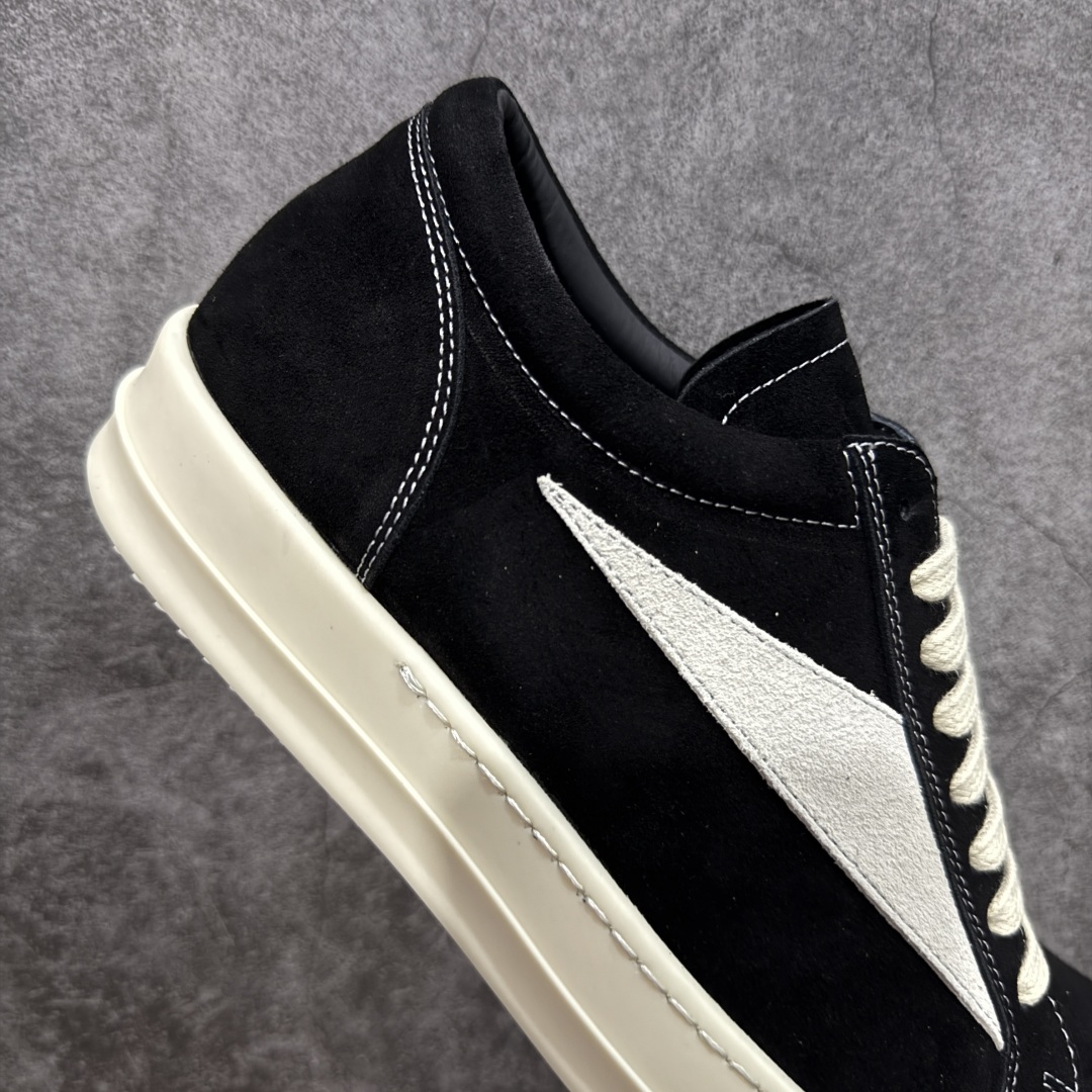 图片[7]-【XC2.0升级版】Rick Owens Vintage Low-Top Sneakers RO低帮系列暗黑高街经典增高休闲运动厚底板鞋 原厂皮批次上线 无需任何文案吹嘘！货硬就是王道！ 独家购入2025最新原鞋开发！重新调整最新批次细节！ 升级采用原厂粒面小牛皮打造！同步官方配备同规格材料布袋！标配原盒 加固硬盒外套 高标准出货！ PS：退换布袋丢失扣20 请知悉！ 尺码：38-45-选品中心