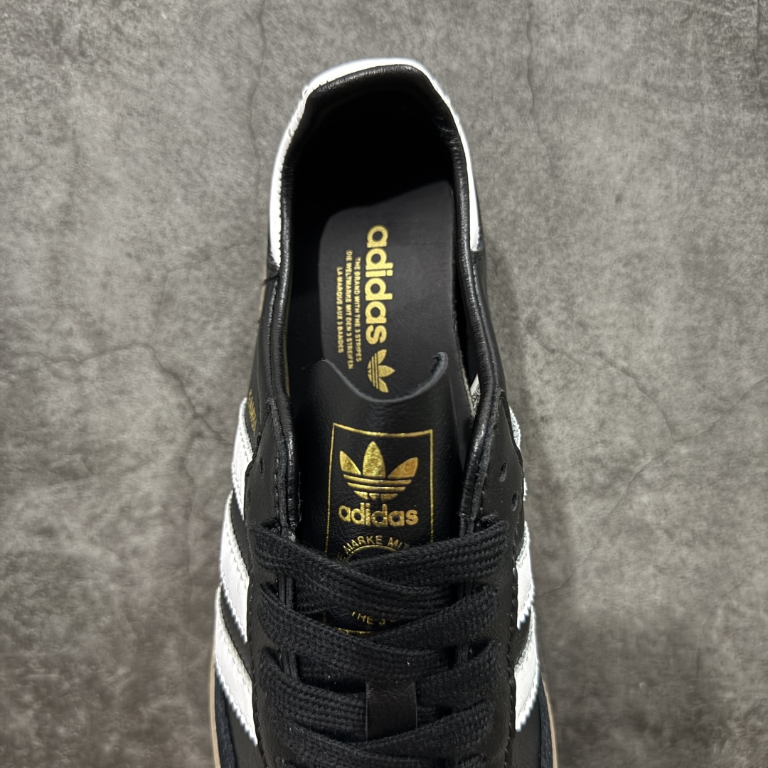 图片[8]-【正确版】Adidas Originals Samba Decon\”Cloud White\”桑巴超薄软皮版系列绅士德训足球风百搭低帮休闲运动板鞋“单层皮黑白升级底” 货号：IF0641 尺码：35.5-45-选品中心