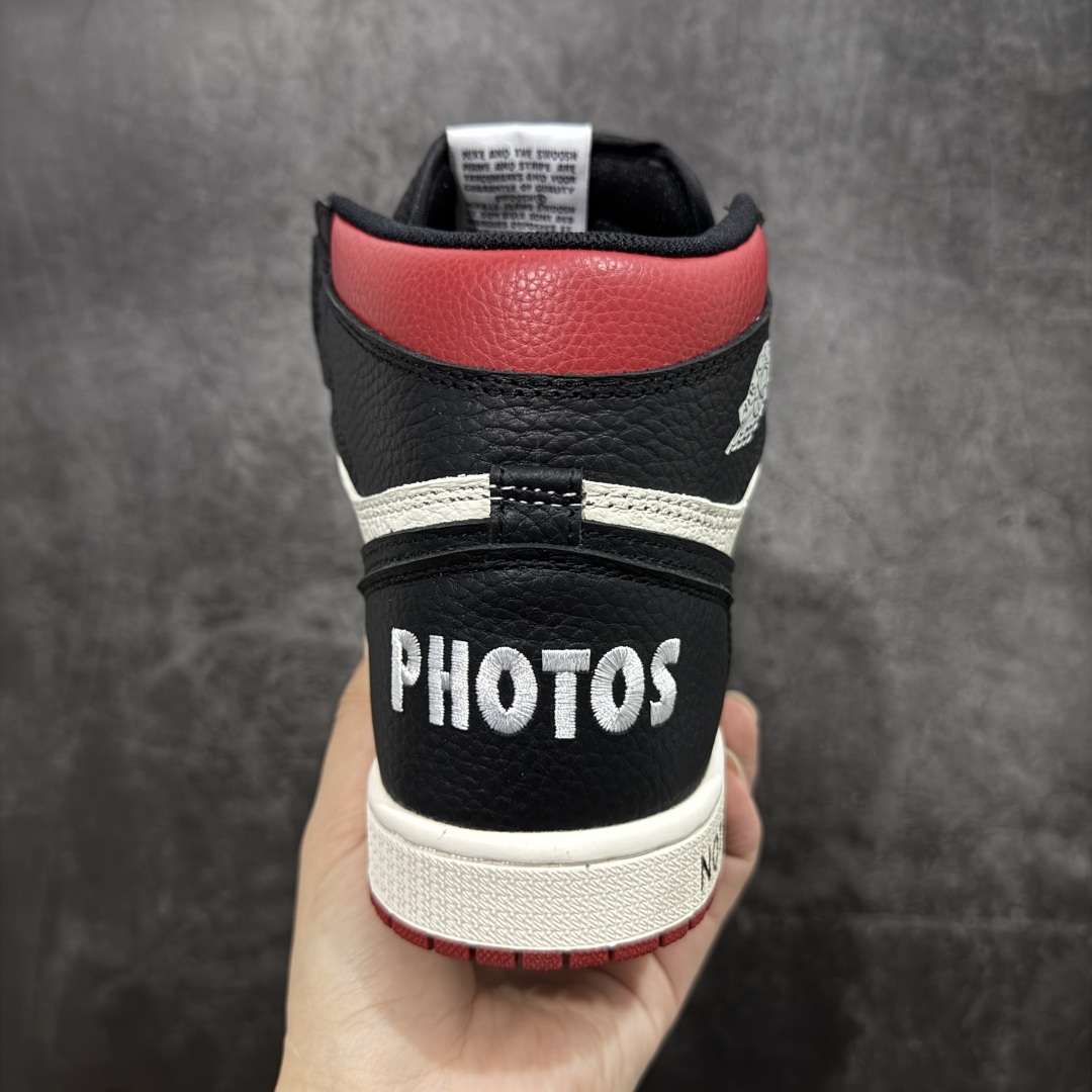 图片[4]-【外贸专供版本】Air Jordan AJ1 High 高帮禁止转卖黑红 861428-106 外贸大厂出品 原楦原纸板开发 全鞋电脑针车 原厂内置全掌气垫 原盒原标 免检产品 全头层皮料 完美零毛边处理 尺码：36 36.5 37.5 38 38.5 39 40 40.5 41 42 42.5 43 44 44.5 45 46 47.5-选品中心