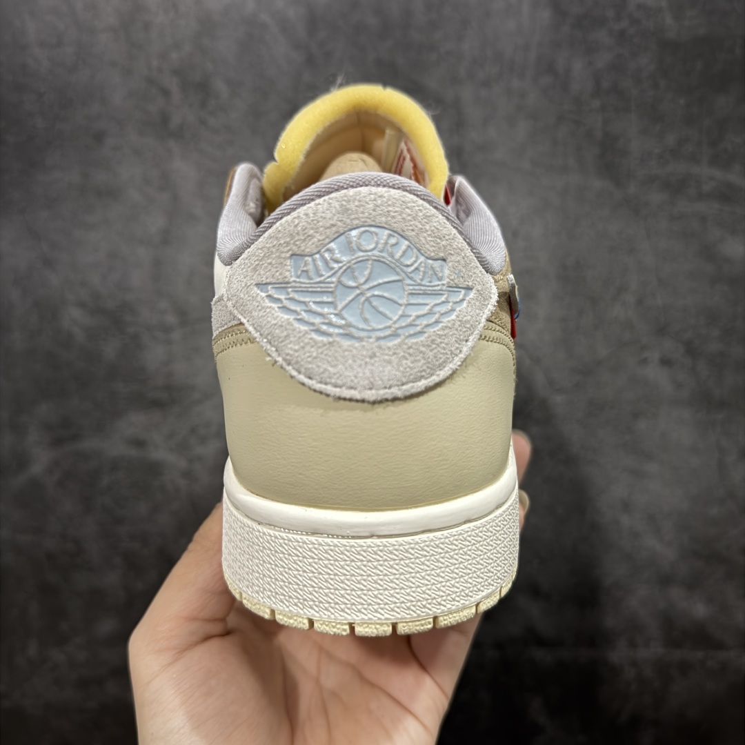 图片[4]-【外贸专供版本】Air Jordan AJ1 Low x Off White OW 低帮 米色 CZ0790-102 外贸大厂出品 原楦原纸板开发 全鞋电脑针车 原厂内置全掌气垫 原盒原标 免检产品 全头层皮料 完美零毛边处理 尺码：36 36.5 37.5 38 38.5 39 40 40.5 41 42 42.5 43 44 44.5 45 46 47.5-选品中心