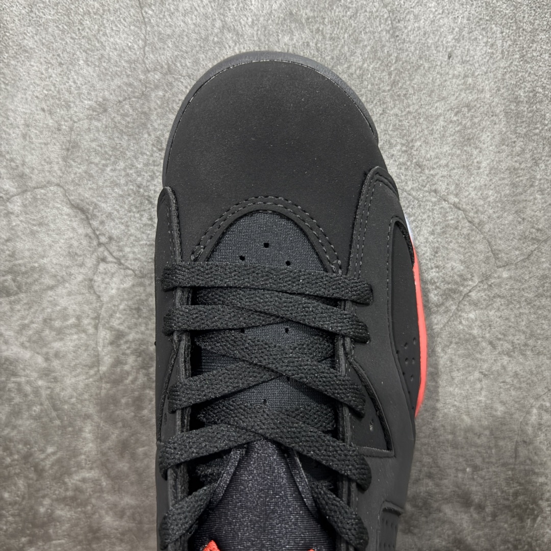 图片[5]-【原厂版本】Air Jordan AJ6 Retro 反转红外线2026复刻黑红 CT8529-001 耗时半年巨作 全套原纸板楦头开发 确保原汁原味 完美呈现六代版型 一比一鞋头弧度高度鞋身弧度 数据细节工艺流程均保持一致 定制优质皮料 完美鞋型匹配公司货 正确TPU鞋舌锁扣 最新原厂底模 大底卡色咬花完美 鞋柜必备鞋款 终端现货供应 尺码：40 40.5 41 42 42.5 43 44 44.5 45 46 47.5-选品中心