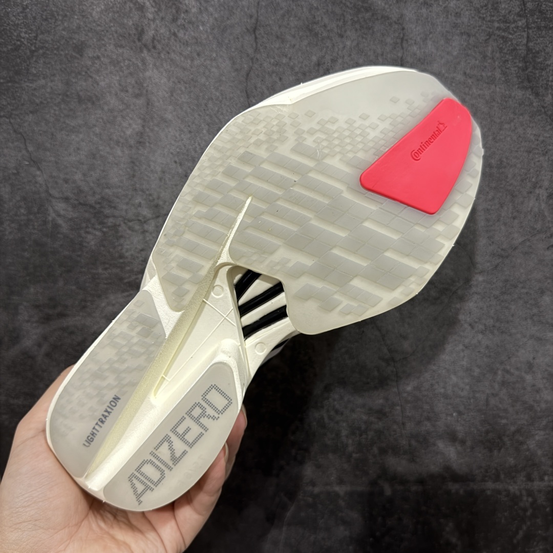 图片[9]-【NO.1纯原】Adidas Adizero Adios Pro 4 M竞训跑步鞋 首发配色 JR1094 市场独一档品质 区别所有版本 原鞋购入开发数月 原材料 原档案打造 细节版型一比一 独立双层组合底私模. 搭配ENERGYRODS 2.0真碳柱，每一步都动力满满 鞋面用的是Lightlock技术，轻透又贴合，就像给脚定制的一样。 中底是全掌Lightstrike Pro泡棉，软弹感超绝 真正一比一还原真实脚感💪🏻 女鞋货号JR1163.男鞋货号JR1094. 尺码：36 36.5 37 38 38.5 39 40 40.5 41 42 42.5 43 44 44.5 45 46-选品中心
