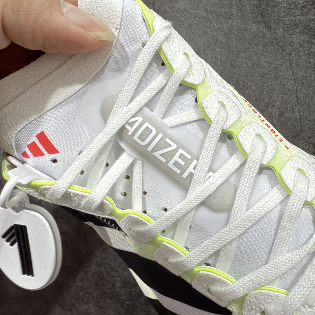 图片[5]-【NO.1纯原】Adidas Adizero Adios Pro 4 M竞训跑步鞋 首发配色 JR1094 市场独一档品质 区别所有版本 原鞋购入开发数月 原材料 原档案打造 细节版型一比一 独立双层组合底私模. 搭配ENERGYRODS 2.0真碳柱，每一步都动力满满 鞋面用的是Lightlock技术，轻透又贴合，就像给脚定制的一样。 中底是全掌Lightstrike Pro泡棉，软弹感超绝 真正一比一还原真实脚感💪🏻 女鞋货号JR1163.男鞋货号JR1094. 尺码：36 36.5 37 38 38.5 39 40 40.5 41 42 42.5 43 44 44.5 45 46-选品中心