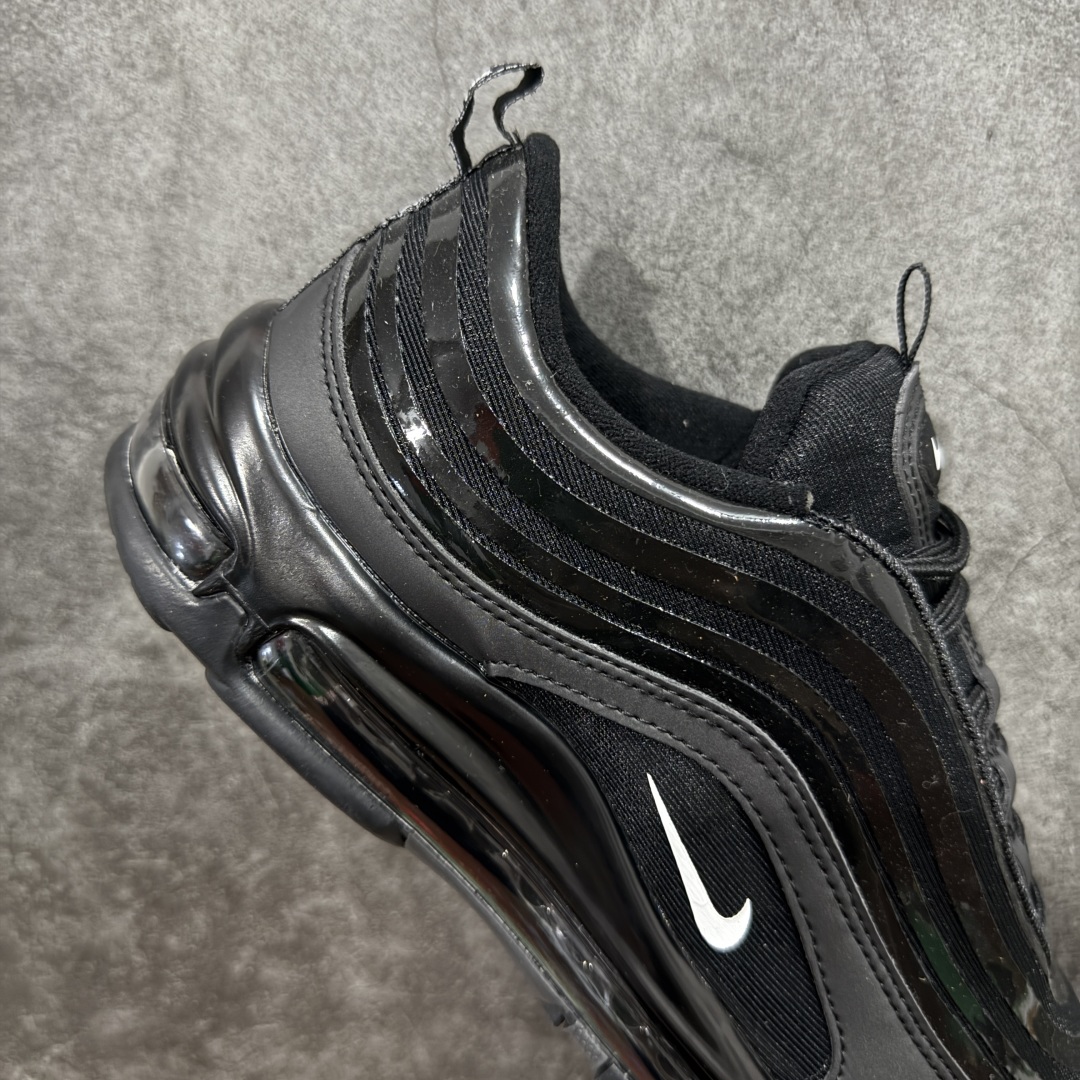图片[7]-【纯原版】NK Air Max 97 OG 复古运动跑步鞋 黑色 FJ2588-200 原装批次子弹 拆解原鞋开发 打造全市场最强版本子弹 这里只对比原鞋原厂TPU反光材料 市场首家原模原气垫 拒绝套用公底原档案Swoosh电绣 卡色匹配原版 尺码：36 36.5 37.5 38 38.5 39 40 40.5 41 42 42.5 43 44 44.5 45-选品中心