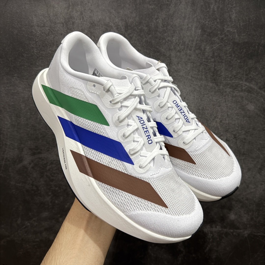 【PK版】AD Adizero Evo SL M 白蓝零度系列马拉松轻量竞速运动跑鞋 KI3393 原材料 内置碳板 原厂网纱潮流 超临界发泡大底 脚感软弹度与原版非常接近 细节目前市场最接近原版品质 尺码:36 36.5 37.5 38 38.5 39 40 40.5 41 42 42.5 43 44 44.5 45-选品中心