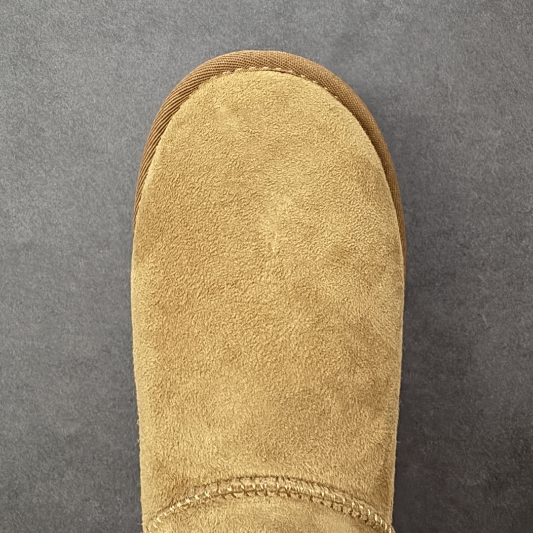 图片[8]-【莞产X1版本】 市面顶级版本 UGG Mini 6109薄底短筒 小红书爆款 广州外贸大厂生产 鞋头到鞋垫真羊皮毛一体 独立外盒包装 芯片 带防水工艺 区别市面任何版本 5cm厚底 独立原版开发大底 羊绒鞋垫 冬季保暖外出 家居都是很适合的选择 进年uug推出款式系列 局部偏向年轻消费者喜好 也走到时尚潮流穿搭的前沿 鞋身材质 防泼水涂层翻毛皮鞋面 17毫米UGGPURE™植入式羊毛内底 轻便防滑舒适橡胶外底 带有品牌LOGO商标 带全套包装 尺码： 35-44-选品中心