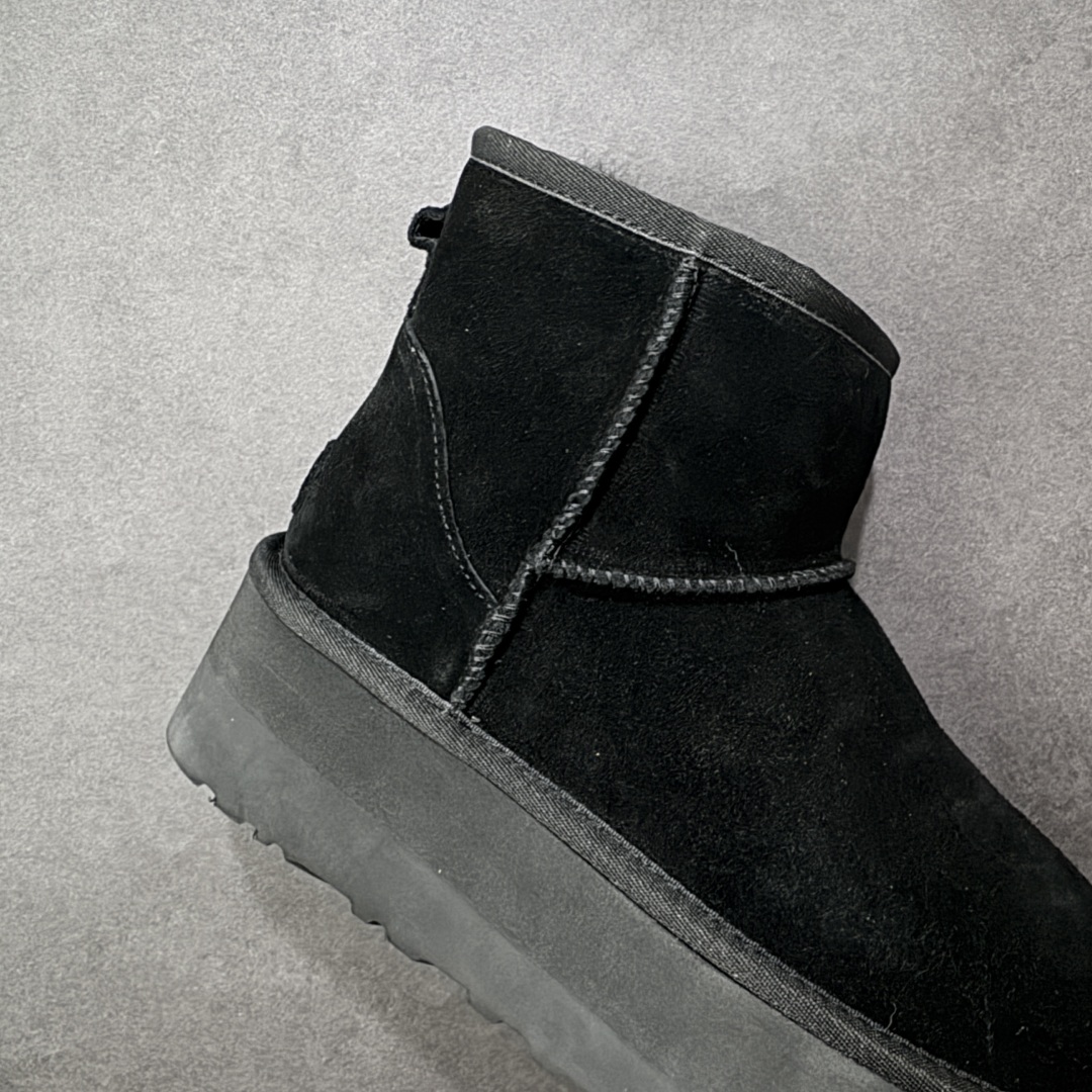 图片[6]-【莞产X1版本】 市面顶级版本 UGG Mini 4991厚底中筒5cm 小红书爆款 广州外贸大厂生产 鞋头到鞋垫真羊皮毛一体 独立外盒包装 芯片 带防水工艺 区别市面任何版本 5cm厚底 独立原版开发大底 羊绒鞋垫 冬季保暖外出 家居都是很适合的选择 进年uug推出款式系列 局部偏向年轻消费者喜好 也走到时尚潮流穿搭的前沿 鞋身材质 防泼水涂层翻毛皮鞋面 17毫米UGGPURE™植入式羊毛内底 轻便防滑舒适橡胶外底 带有品牌LOGO商标 带全套包装 尺码： 35 36 37 38 39 40-选品中心