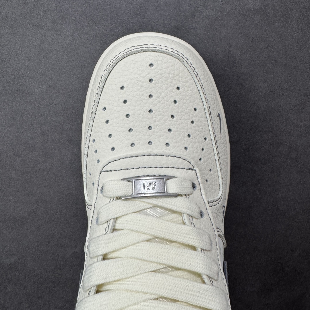 图片[8]-【定制版】Nike Air Force 1\’07 Low LV联名 印花米灰勾 空军一号低帮休闲板鞋  #原楦头原纸板 原装鞋盒 定制五金配件 内置全掌气垫 原厂鞋底 货号：MZ9588-816  尺码：36 36.5 37.5 38 38.5 39 40 40.5 41 42 42.5 43 44 44.5 45-选品中心