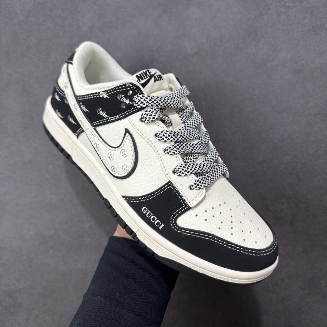 图片[3]-【定制版】Nike SB Dunk Low“ 古驰联名——黑白熊猫” 周年高端定制 低帮休闲板鞋 定制鞋盒 大厂纯原品质出货 超高清洁度 皮料切割干净无任何毛边 细节完美 货号：JP1628-021 尺码：36 36.5 37.5 38 38.5 39 40 40.5 41 42 42.5 43 44 44.5 45 编码：HXSB330340-选品中心