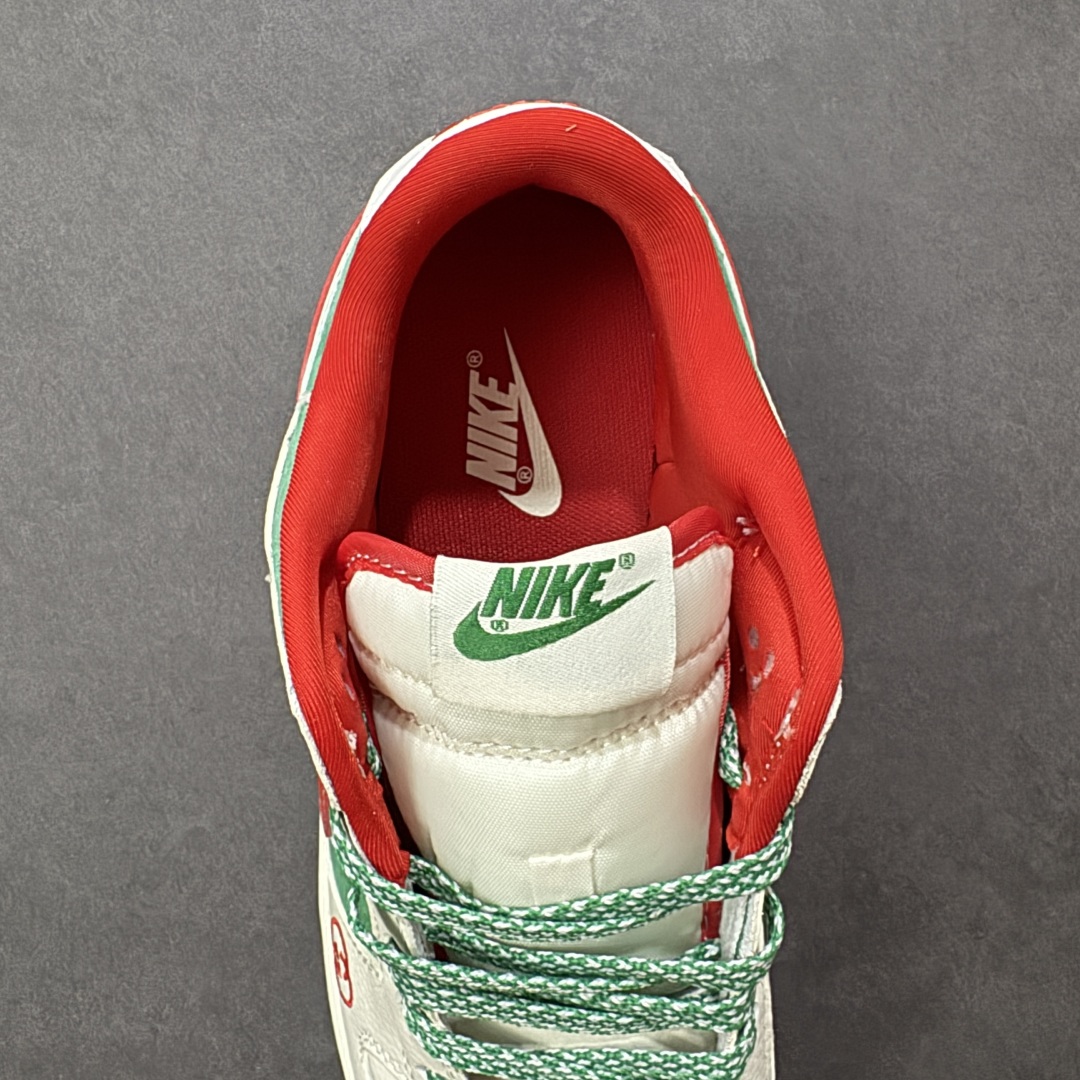 图片[7]-【定制版】Nike SB Dunk Low“北面联名——米绿红勾” 周年高端定制 低帮休闲板鞋 定制鞋盒 大厂纯原品质出货 超高清洁度 皮料切割干净无任何毛边 细节完美 货号：DG1988-011 尺码：36 36.5 37.5 38 38.5 39 40 40.5 41 42 42.5 43 44 44.5 45 编码：HXSB330340-选品中心
