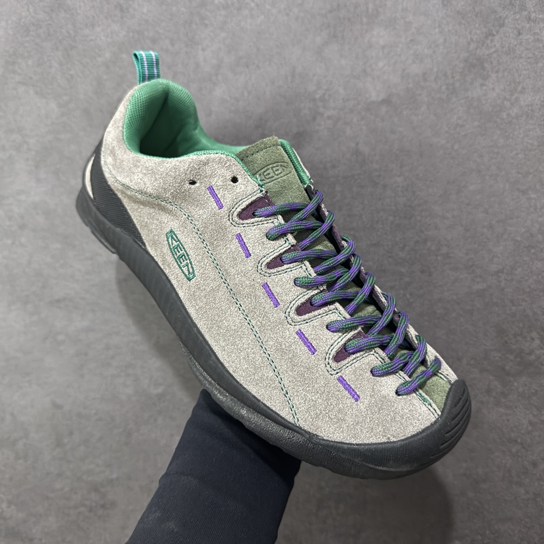 图片[3]-【升级版】美国户外品牌 科恩KEEN Jasper Rocks SP 防滑耐磨透气 低帮 户外功能鞋登山鞋 原楦型开发纸版 采用固色翻毛皮鞋面材质 内嵌高密度EVA发泡缓震脚垫 外置一体式包裹防滑防剐蹭耐磨橡胶大底 向经典的90年代致敬 山系神级鞋履 尺码：35-45-选品中心