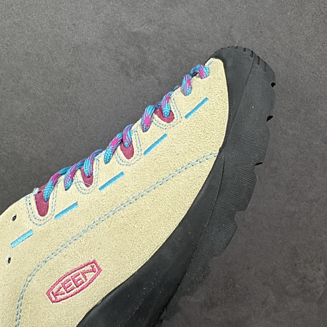 图片[5]-【升级版】美国户外品牌 科恩KEEN Jasper Rocks SP 防滑耐磨透气 低帮 户外功能鞋登山鞋 原楦型开发纸版 采用固色翻毛皮鞋面材质 内嵌高密度EVA发泡缓震脚垫 外置一体式包裹防滑防剐蹭耐磨橡胶大底 向经典的90年代致敬 山系神级鞋履 尺码：35-45-选品中心