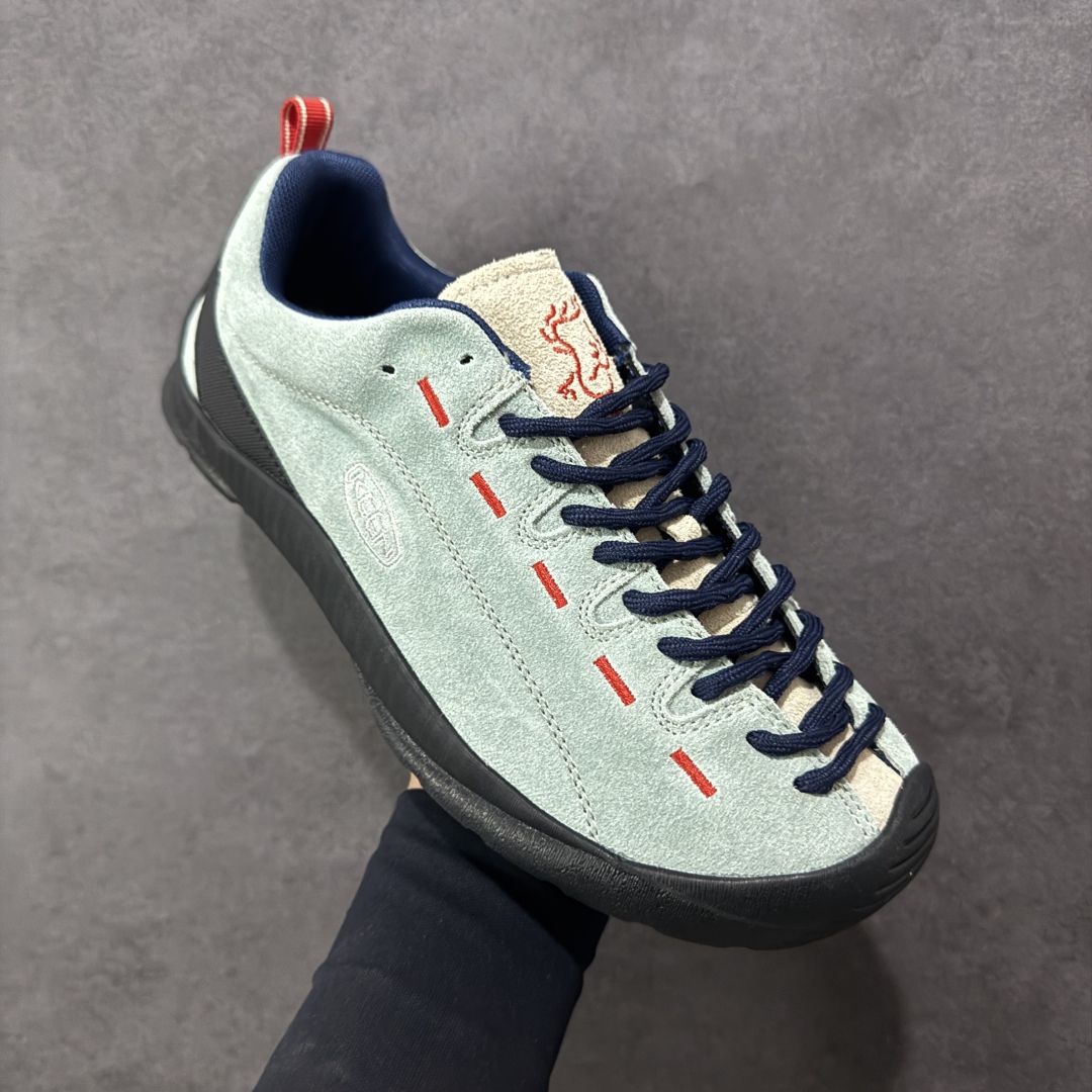 图片[3]-【升级版】美国户外品牌 科恩KEEN Jasper Rocks SP 防滑耐磨透气 低帮 户外功能鞋登山鞋 原楦型开发纸版 采用固色翻毛皮鞋面材质 内嵌高密度EVA发泡缓震脚垫 外置一体式包裹防滑防剐蹭耐磨橡胶大底 向经典的90年代致敬 山系神级鞋履 尺码：35-45-选品中心