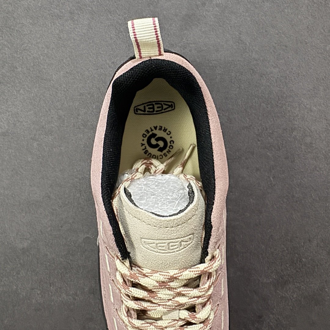 图片[7]-【升级版】美国户外品牌 科恩KEEN Jasper Rocks SP 防滑耐磨透气 低帮 户外功能鞋登山鞋 原楦型开发纸版 采用固色翻毛皮鞋面材质 内嵌高密度EVA发泡缓震脚垫 外置一体式包裹防滑防剐蹭耐磨橡胶大底 向经典的90年代致敬 山系神级鞋履 尺码：35-45-选品中心