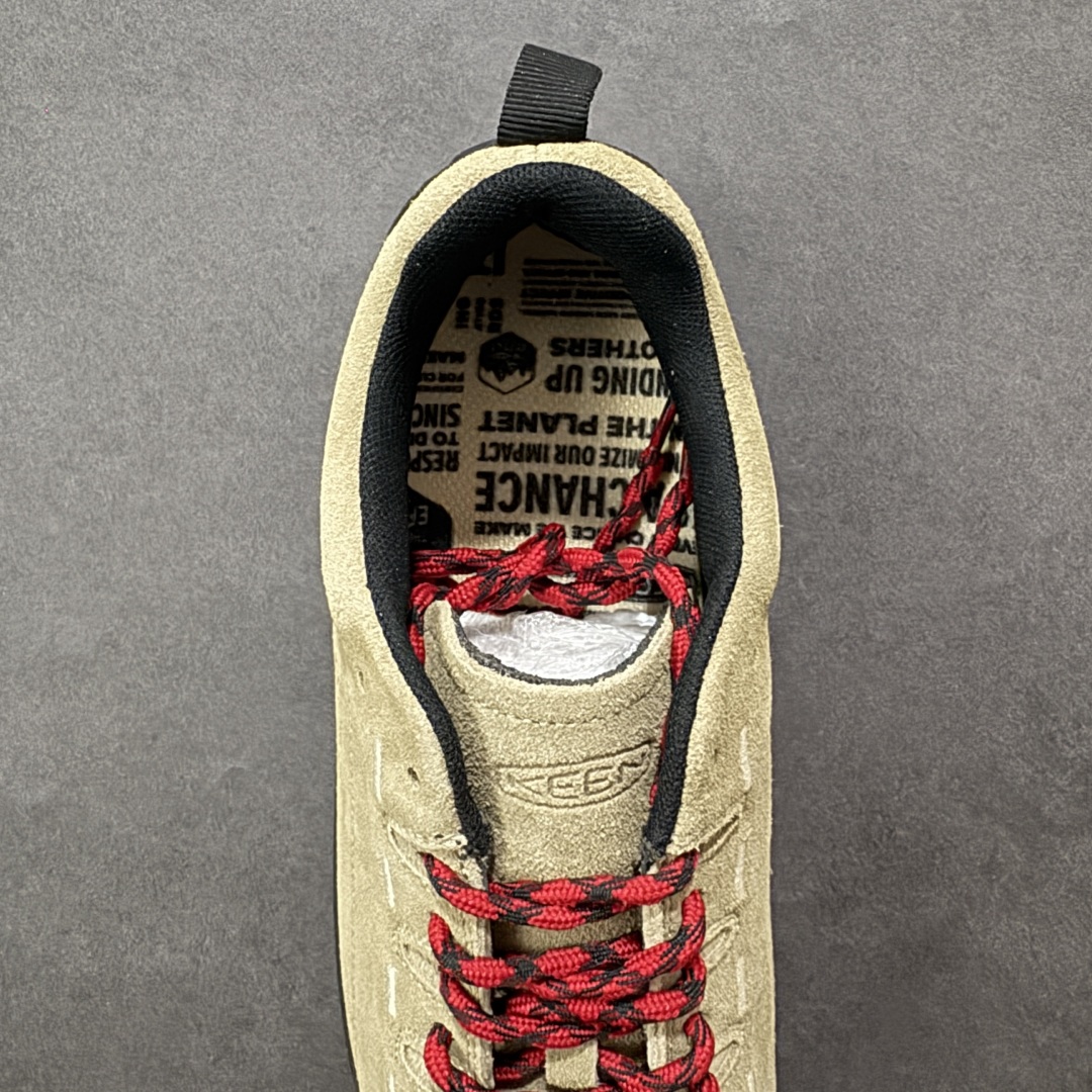 图片[7]-【升级版】美国户外品牌 科恩KEEN Jasper Rocks SP 防滑耐磨透气 低帮 户外功能鞋登山鞋 原楦型开发纸版 采用固色翻毛皮鞋面材质 内嵌高密度EVA发泡缓震脚垫 外置一体式包裹防滑防剐蹭耐磨橡胶大底 向经典的90年代致敬 山系神级鞋履 尺码：35-45-选品中心