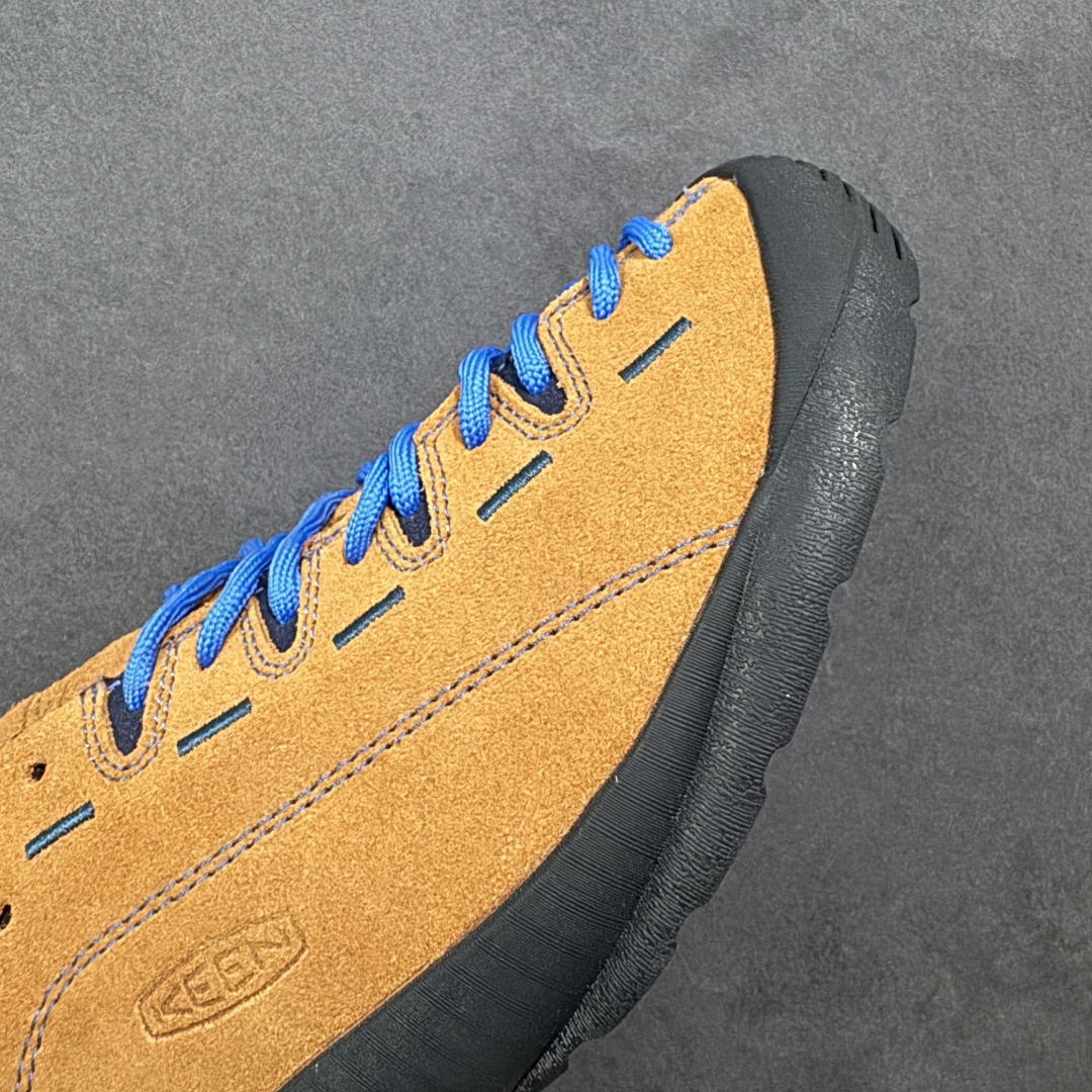 图片[5]-【升级版】美国户外品牌 科恩KEEN Jasper Rocks SP 防滑耐磨透气 低帮 户外功能鞋登山鞋 原楦型开发纸版 采用固色翻毛皮鞋面材质 内嵌高密度EVA发泡缓震脚垫 外置一体式包裹防滑防剐蹭耐磨橡胶大底 向经典的90年代致敬 山系神级鞋履 尺码：35-45-选品中心