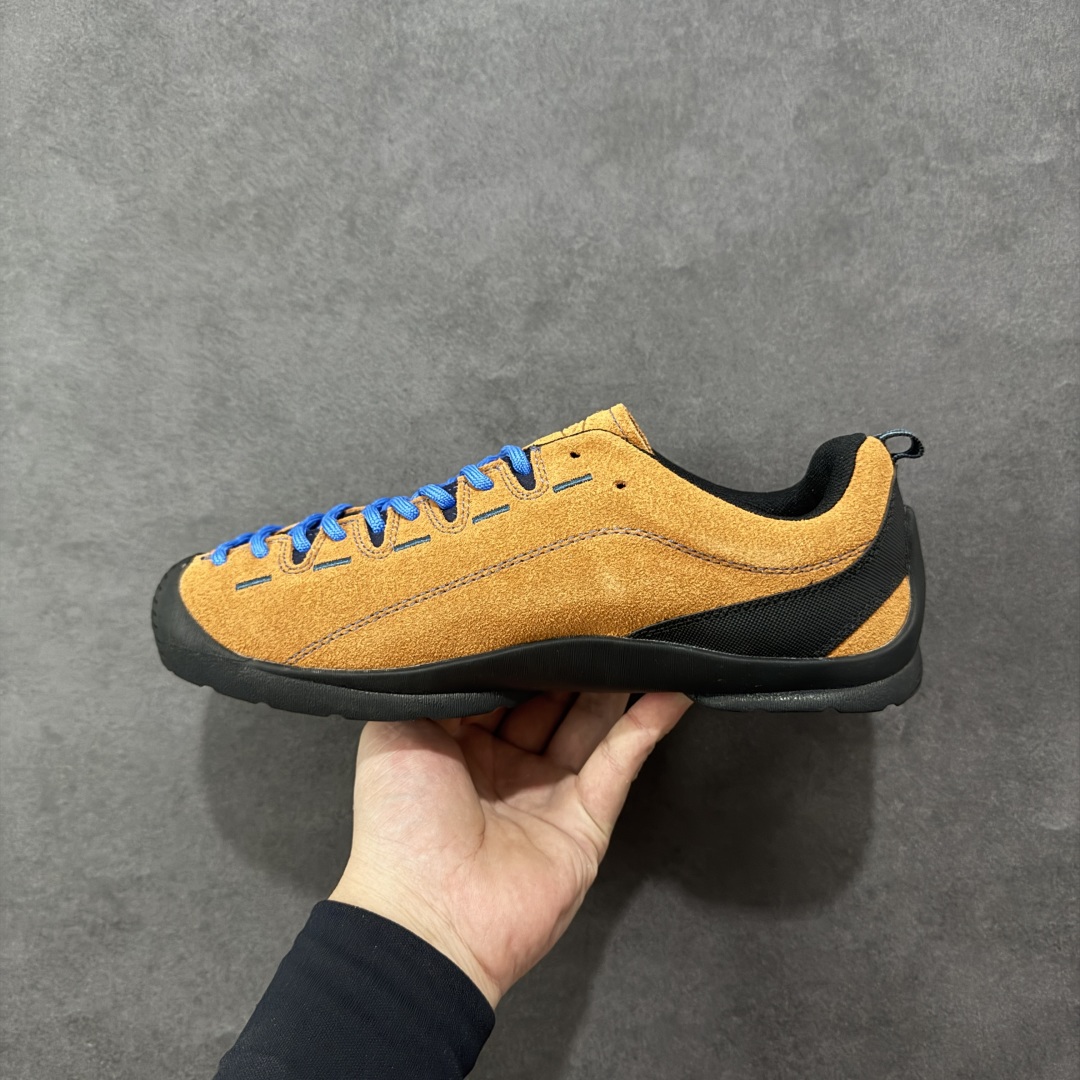 图片[2]-【升级版】美国户外品牌 科恩KEEN Jasper Rocks SP 防滑耐磨透气 低帮 户外功能鞋登山鞋 原楦型开发纸版 采用固色翻毛皮鞋面材质 内嵌高密度EVA发泡缓震脚垫 外置一体式包裹防滑防剐蹭耐磨橡胶大底 向经典的90年代致敬 山系神级鞋履 尺码：35-45-选品中心