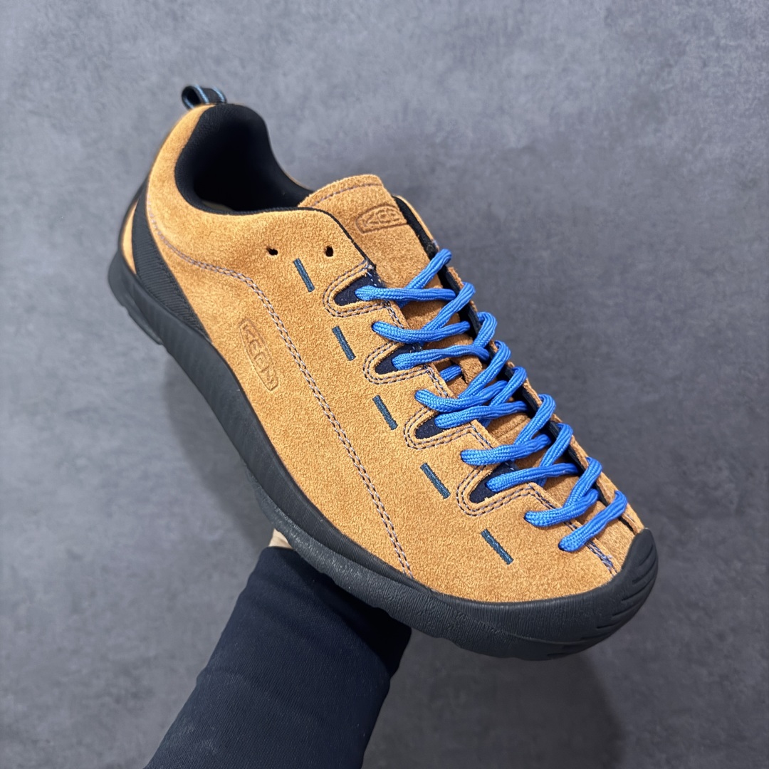 图片[3]-【升级版】美国户外品牌 科恩KEEN Jasper Rocks SP 防滑耐磨透气 低帮 户外功能鞋登山鞋 原楦型开发纸版 采用固色翻毛皮鞋面材质 内嵌高密度EVA发泡缓震脚垫 外置一体式包裹防滑防剐蹭耐磨橡胶大底 向经典的90年代致敬 山系神级鞋履 尺码：35-45-选品中心