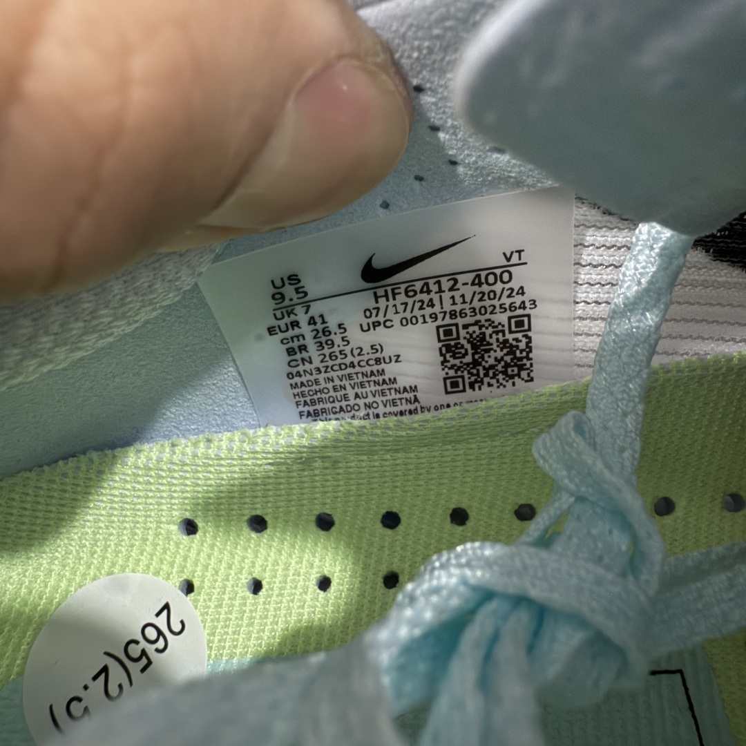 图片[8]-【XE纯原版】Nike ZoomX Vaporfly NEXT%4 减震马拉松跑步鞋 HF6412-400 全掌真碳板 原楦原纸版数据开发  目前市场最强品质 原版购入开发 原版定制网纱鞋面 分体式组合大底 中间层夹心全掌抗扭碳板 下层一次ReactX泡棉 区别市场一体底 超高质检清洁度 一切材质配件均与原版一致 原楦原纸板开发 匹配原版98%以上 完美弧度版型 原厂鞋标 立体反光鞋盒标 高端玩家必推版本 高价零售必推版本 欢迎对比市面任意版本‼️ 这双鞋简直是时尚与科技的完美融合，质感爆棚，搭配超亮眼的银色大勾子，瞬间成为街头焦点。不仅颜值在线，缓震性能更是一绝 不管是日常出街还是慢跑锻炼，都能给双脚极致舒适体验。  码数超全，36- 45码任你选！别犹豫啦，穿上它，轻松走出潮流范，开启你的时尚运动新旅程 码段：36-45-选品中心