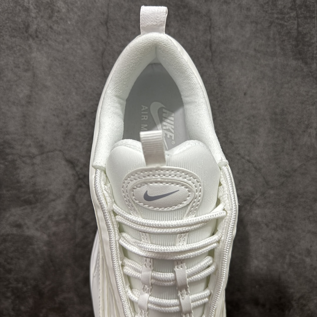 图片[8]-【纯原版】NK Air Max 97 OG 复古运动跑步鞋 白色白猫 FJ2588-100 原装批次子弹 拆解原鞋开发 打造全市场最强版本子弹 这里只对比原鞋原厂TPU反光材料 市场首家原模原气垫 拒绝套用公底原档案Swoosh电绣 卡色匹配原版 尺码：39 40 40.5 41 42 42.5 43 44 44.5 45-选品中心