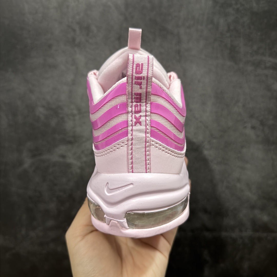 图片[4]-【纯原版】NK Air Max 97 OG 复古运动跑步鞋 米奇粉色 FJ2588-600 原装批次子弹 拆解原鞋开发 打造全市场最强版本子弹 这里只对比原鞋原厂TPU反光材料 市场首家原模原气垫 拒绝套用公底原档案Swoosh电绣 卡色匹配原版 尺码：39 40 40.5 41 42 42.5 43 44 44.5 45-选品中心