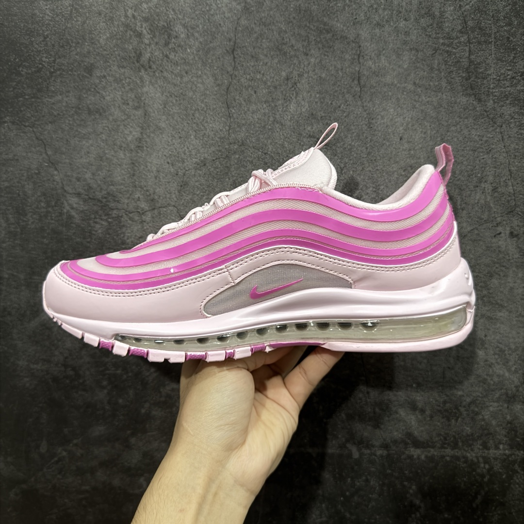 图片[2]-【纯原版】NK Air Max 97 OG 复古运动跑步鞋 米奇粉色 FJ2588-600 原装批次子弹 拆解原鞋开发 打造全市场最强版本子弹 这里只对比原鞋原厂TPU反光材料 市场首家原模原气垫 拒绝套用公底原档案Swoosh电绣 卡色匹配原版 尺码：39 40 40.5 41 42 42.5 43 44 44.5 45-选品中心