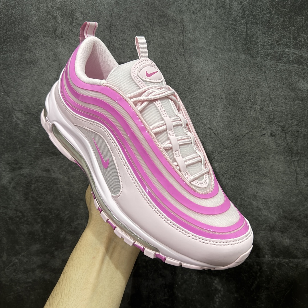 图片[3]-【纯原版】NK Air Max 97 OG 复古运动跑步鞋 米奇粉色 FJ2588-600 原装批次子弹 拆解原鞋开发 打造全市场最强版本子弹 这里只对比原鞋原厂TPU反光材料 市场首家原模原气垫 拒绝套用公底原档案Swoosh电绣 卡色匹配原版 尺码：39 40 40.5 41 42 42.5 43 44 44.5 45-选品中心