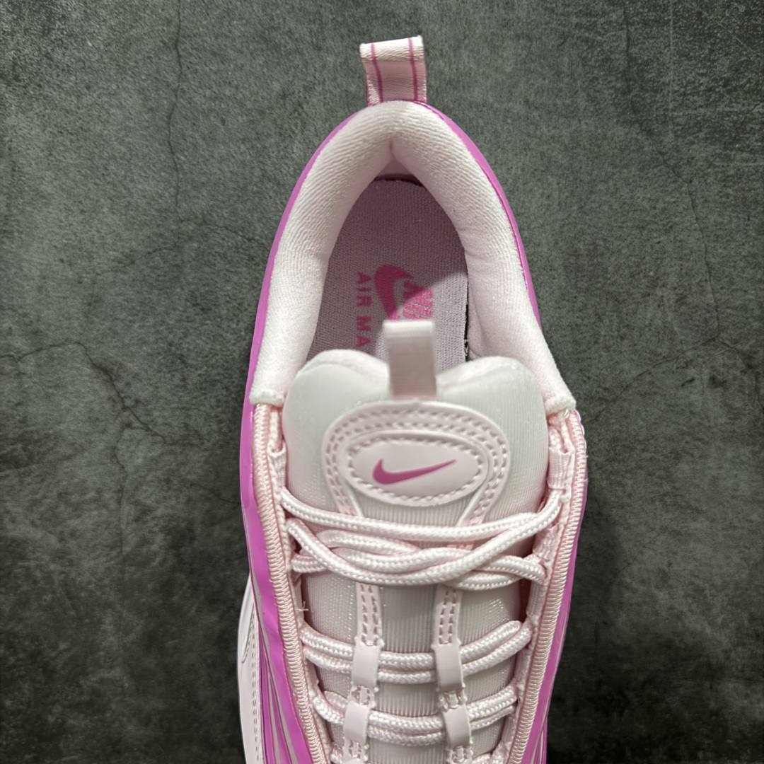 图片[8]-【纯原版】NK Air Max 97 OG 复古运动跑步鞋 米奇粉色 FJ2588-600 原装批次子弹 拆解原鞋开发 打造全市场最强版本子弹 这里只对比原鞋原厂TPU反光材料 市场首家原模原气垫 拒绝套用公底原档案Swoosh电绣 卡色匹配原版 尺码：39 40 40.5 41 42 42.5 43 44 44.5 45-选品中心