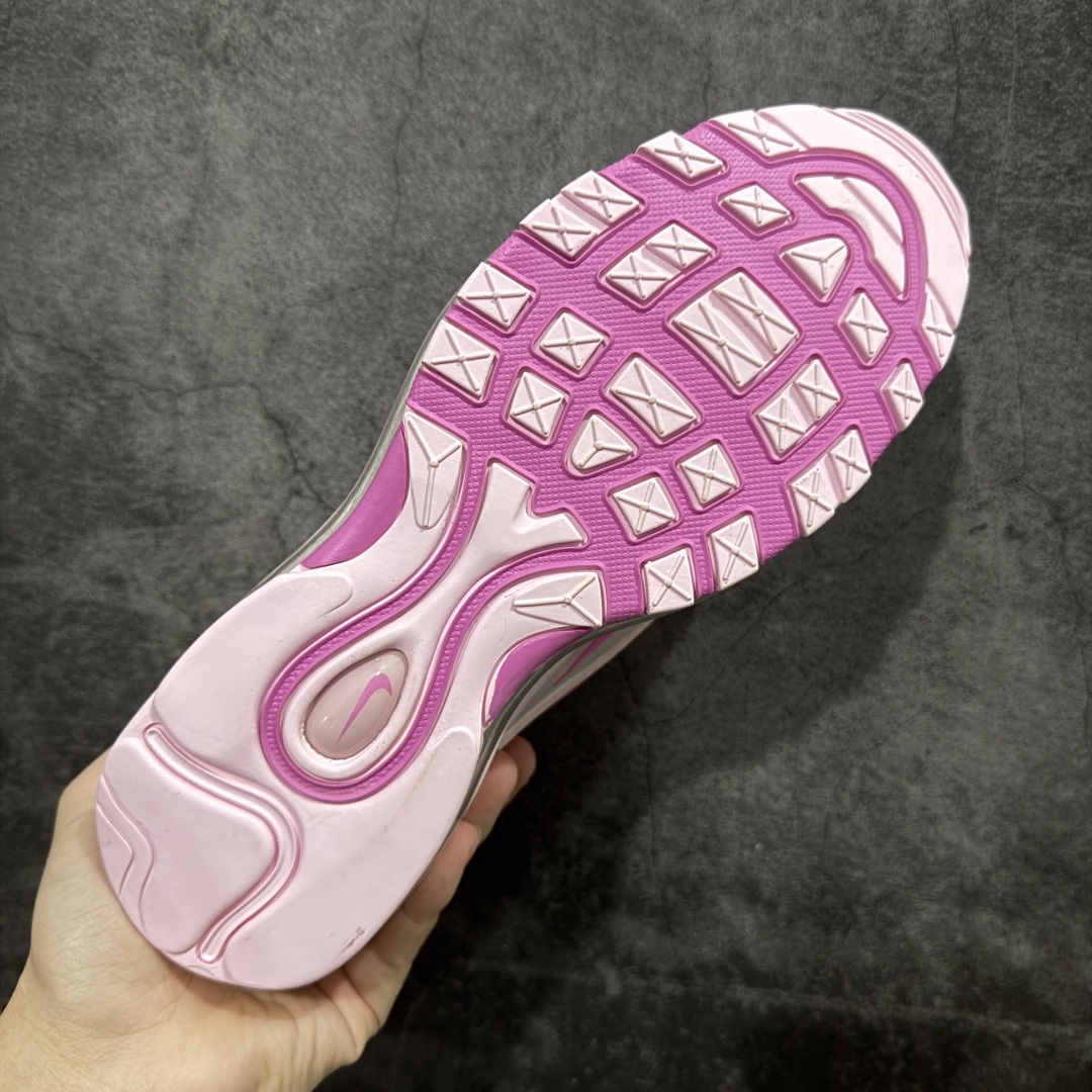 图片[9]-【纯原版】NK Air Max 97 OG 复古运动跑步鞋 米奇粉色 FJ2588-600 原装批次子弹 拆解原鞋开发 打造全市场最强版本子弹 这里只对比原鞋原厂TPU反光材料 市场首家原模原气垫 拒绝套用公底原档案Swoosh电绣 卡色匹配原版 尺码：39 40 40.5 41 42 42.5 43 44 44.5 45-选品中心