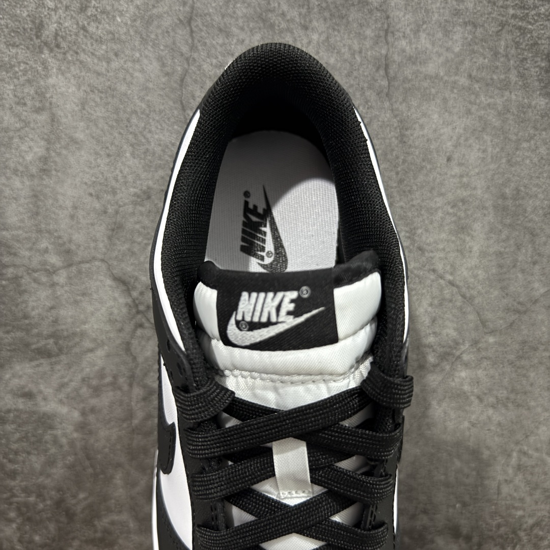 图片[8]-【XC2.0版本】Dunk Low Retro 黑白熊猫 DD1391-100  顶级纯原 外贸专供 全新改版 强力开闸  独家原版原盒开模打造  原厂织唛标 一致匹配原版  原楦原纸板开发 匹配原版98%以上  后跟垫棉独家呈现 后跟反口里弧度正确  全新后跟电绣 电绣针数与正品一致  原厂皮料 质感无敌   皮料切割干净 无任何毛边 清洁度细节完美  尺码：35.5 36 36.5 37.5 38 38.5 39 40 40.5 41 42 42.5 43 44 44.5 45 46 47.5 48.5-选品中心