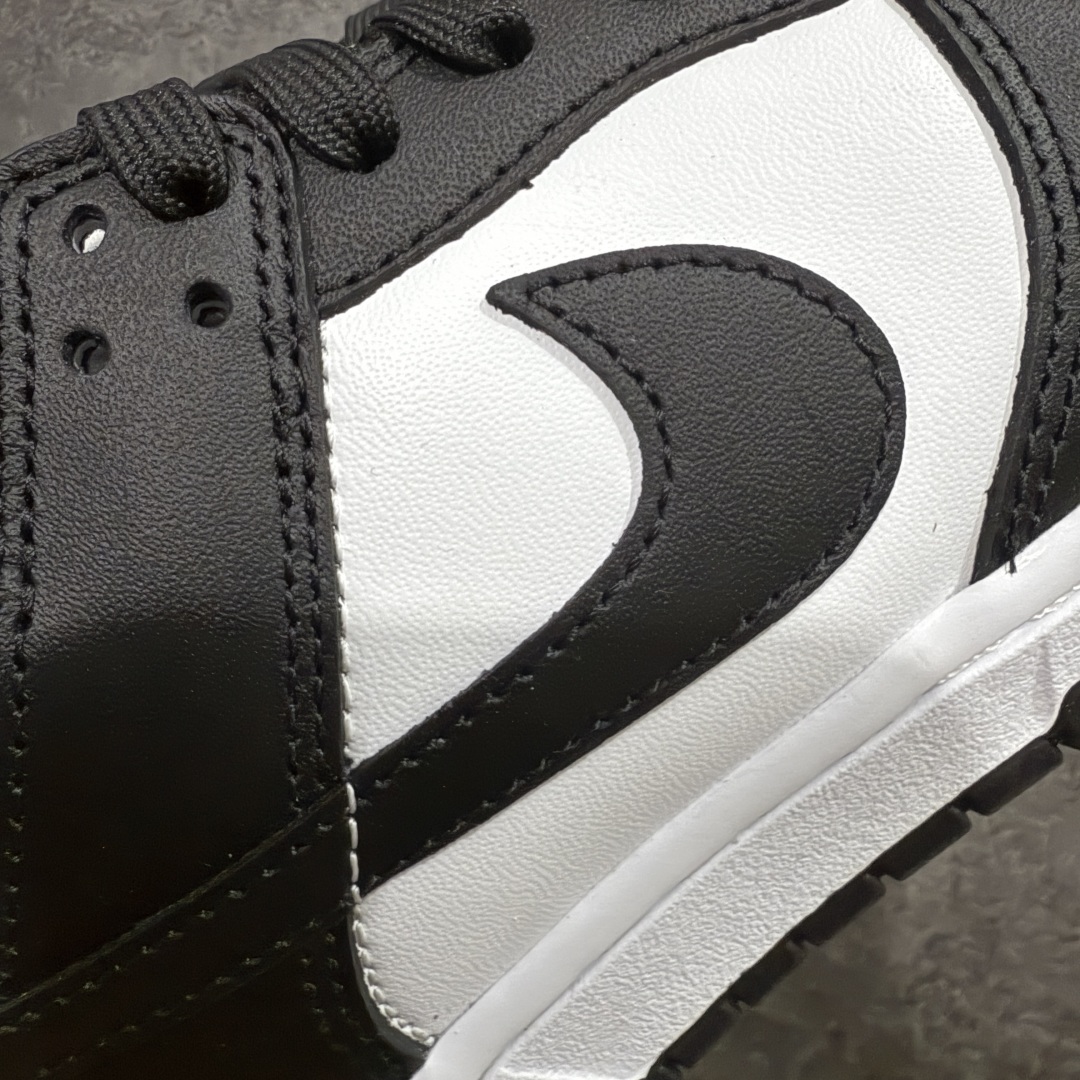 图片[3]-【XC2.0版本】Dunk Low Retro 黑白熊猫 DD1391-100  顶级纯原 外贸专供 全新改版 强力开闸  独家原版原盒开模打造  原厂织唛标 一致匹配原版  原楦原纸板开发 匹配原版98%以上  后跟垫棉独家呈现 后跟反口里弧度正确  全新后跟电绣 电绣针数与正品一致  原厂皮料 质感无敌   皮料切割干净 无任何毛边 清洁度细节完美  尺码：35.5 36 36.5 37.5 38 38.5 39 40 40.5 41 42 42.5 43 44 44.5 45 46 47.5 48.5-选品中心