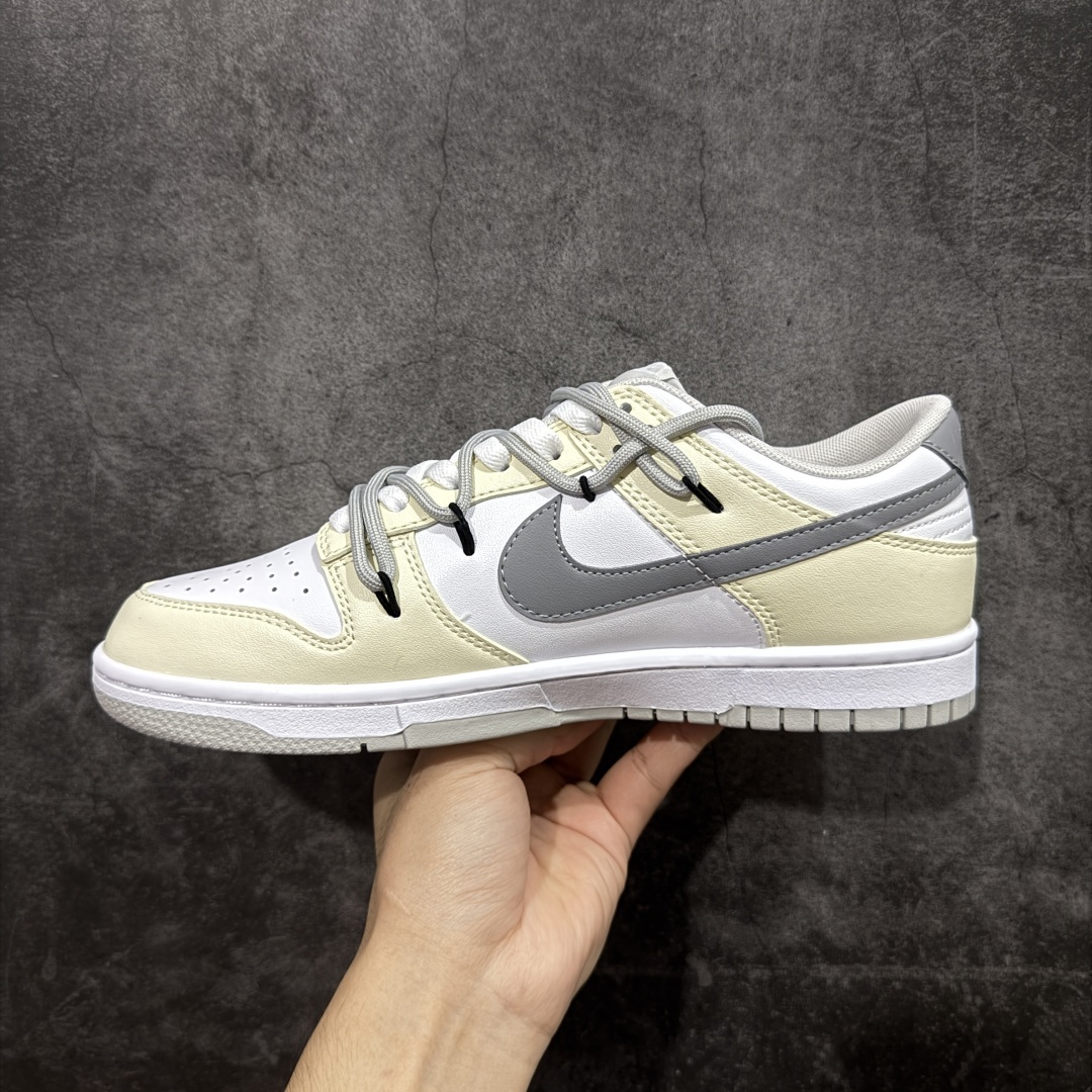 图片[2]-【定制K版】Nike Dunk Low 云影灰棕 灰白 货号：HF0730-160 尺码：36 36.5 37.5 38 38.5 39 40 40.5 41 42 42.5 43 44 44.5 45 46-选品中心