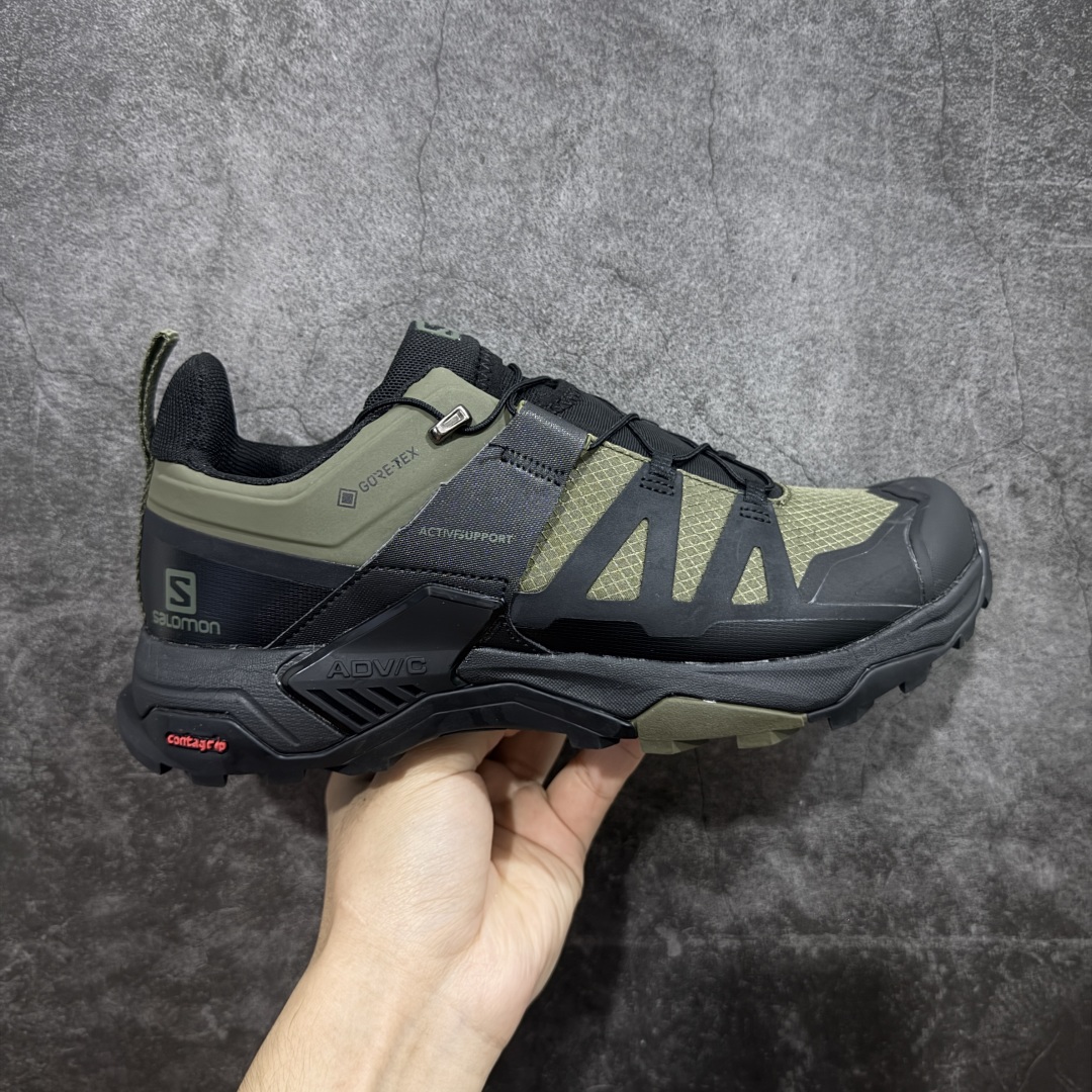 【莞产版本】Salomon X Ultra 4 Gore-Tex 萨洛蒙 舒适耐磨 低帮 户外鞋 高颜值户外鞋 科技感满满 GTX防水防风面料 搭配萨洛蒙自家Contagrip抓地大底，功能性超足！ 尺码：40-47-选品中心