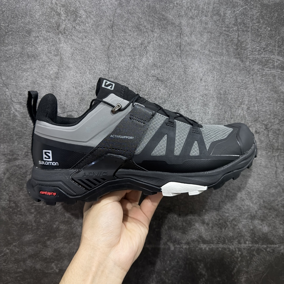 【莞产版本】Salomon X Ultra 4 Gore-Tex 萨洛蒙 舒适耐磨 低帮 户外鞋 高颜值户外鞋 科技感满满 GTX防水防风面料 搭配萨洛蒙自家Contagrip抓地大底，功能性超足！ 尺码：40-47-选品中心