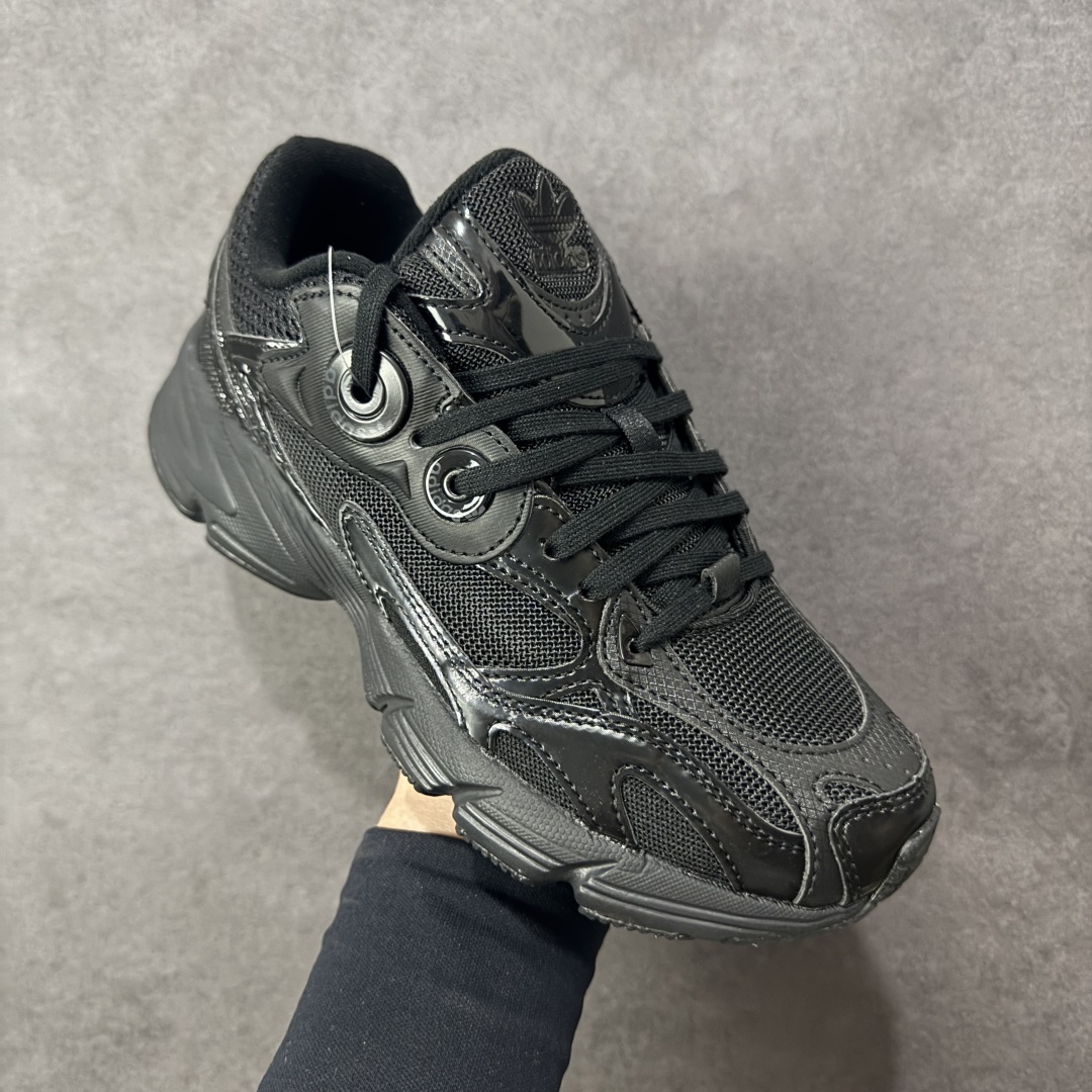 图片[3]-【公司级】AD Originals Astir 复古运动休闲老爹慢跑鞋 渠道正品订单 诠释市场最高工艺水平 鞋面运用皮革与网眼的拼接，穿着透气，极具层次感和复古感。鞋身搭配超大号鞋孔眼，配合动感饰面构成的生动线条，十分吸睛。EVA中底，脚感十分舒适。夏天必备单品。 货号：GW4341 尺码：36 36.5 37.5 38 38.5 39 40 40.5 41 42 42.5 43 44 44.5 45-选品中心