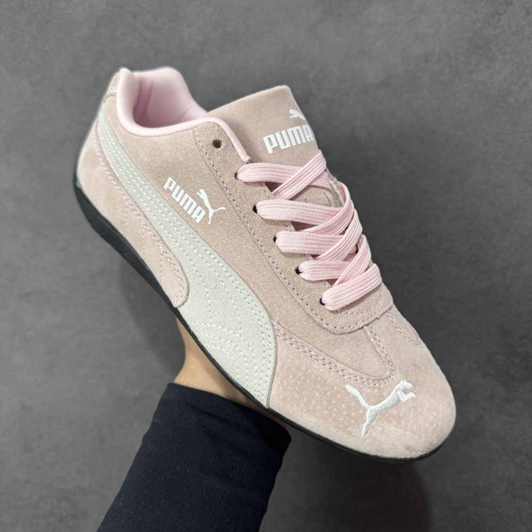 140 PUMA彪马 speedcat 薄底 赛车 德男女同款 粉白