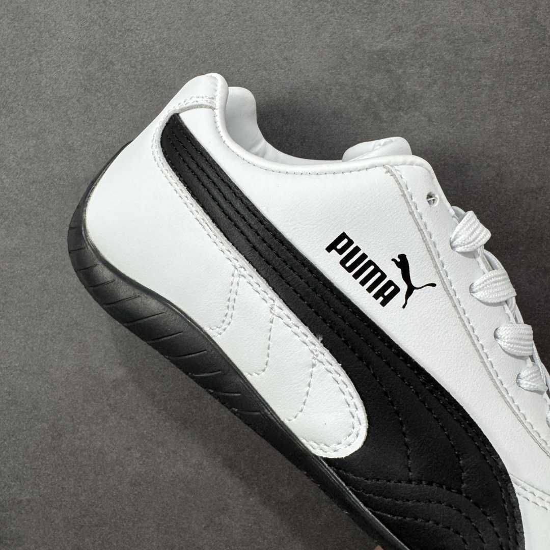图片[6]-【公司级】Puma Speedcat OG Sparco 彪马罗马阿莫尔系列 复古运动休闲赛车跑鞋 以趣味十足又前卫复古的设计引领潮流 将赛道精神融入街头时尚 开启前卫竞速之旅 主打前卫复古风 Roma鞋款的鞋侧以复古的流线造型 而Speedcat鞋款以亮眼三色条纹元素缀以舒适鞋面赋予了独特的个性美学 演绎赛车的无尽能量 货号：401603-02 尺码：36-45带半码 编码：YBB190200-选品中心