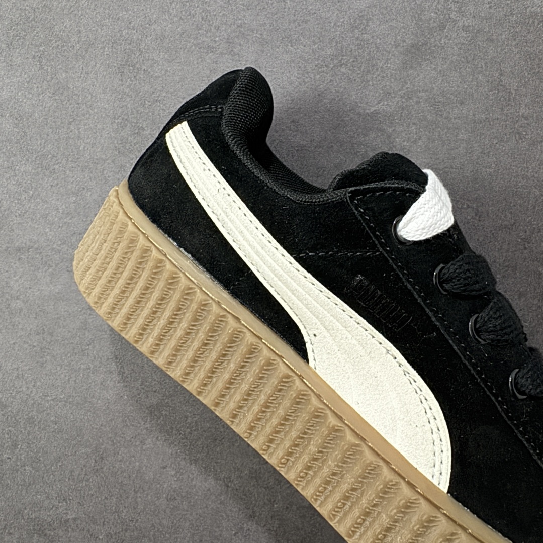 图片[6]-【公司级】Rihanna x Puma Creeper Velvet 彪马蕾哈娜增高松糕厚底板鞋 外贸独立原厂订单 真正TR底 此材料优点是不会受到外界环境气温变化 防滑耐磨 并非市面橡胶合成底 独家SW钢印记号 货号：396403-01 尺码：35.5-45带半码-选品中心