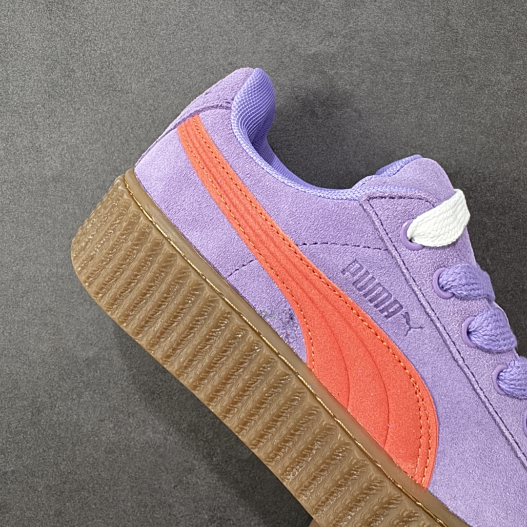 图片[6]-【公司级】Rihanna x Puma Creeper Velvet 彪马蕾哈娜增高松糕厚底板鞋 外贸独立原厂订单 真正TR底 此材料优点是不会受到外界环境气温变化 防滑耐磨 并非市面橡胶合成底 独家SW钢印记号 货号：396403-03 尺码：35.5-45带半码-选品中心