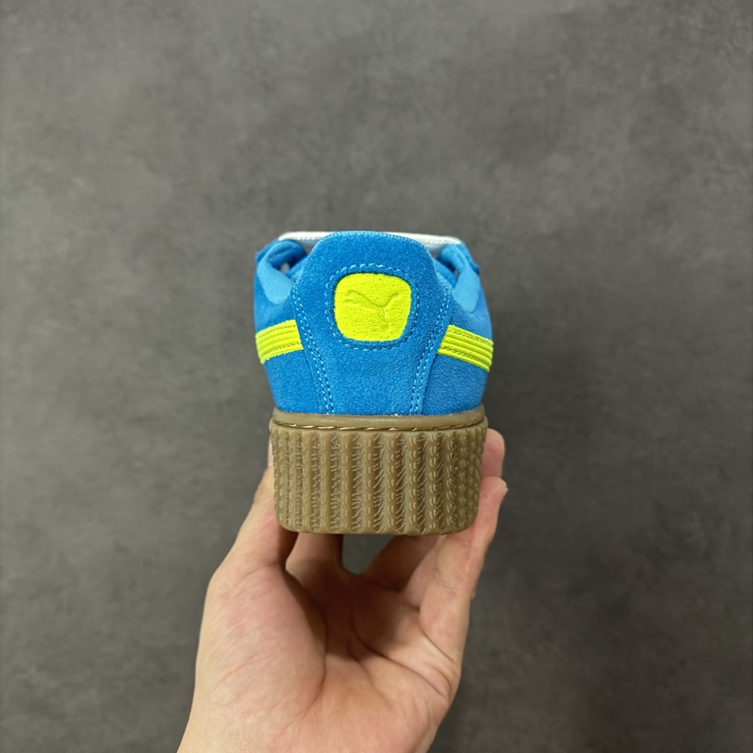 图片[4]-【公司级】Rihanna x Puma Creeper Velvet 彪马蕾哈娜增高松糕厚底板鞋 外贸独立原厂订单 真正TR底 此材料优点是不会受到外界环境气温变化 防滑耐磨 并非市面橡胶合成底 独家SW钢印记号 货号：396403-03 尺码：35.5-45带半码-选品中心