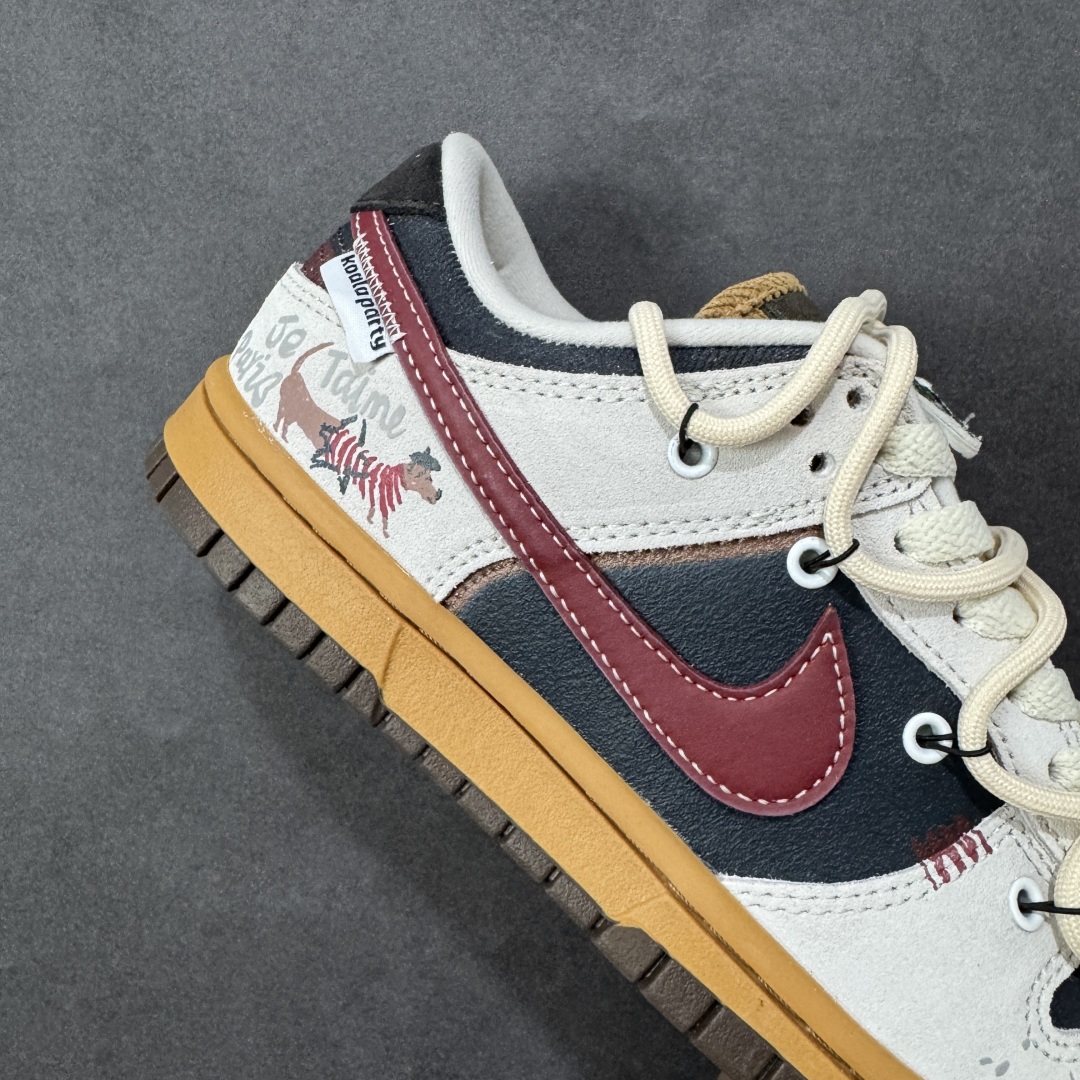 图片[6]-【YC纯原】Nike SB Dunk Low 绑带 周年高端定制 低帮休闲板鞋 HQ3459-212  #定制鞋盒 超高清洁度 皮料切割干净无任何毛边 细节完美   尺码：36 36.5 37.5 38 38.5 39 40 40.5 41 42 42.5 43 44 编码：HXSB330340-选品中心